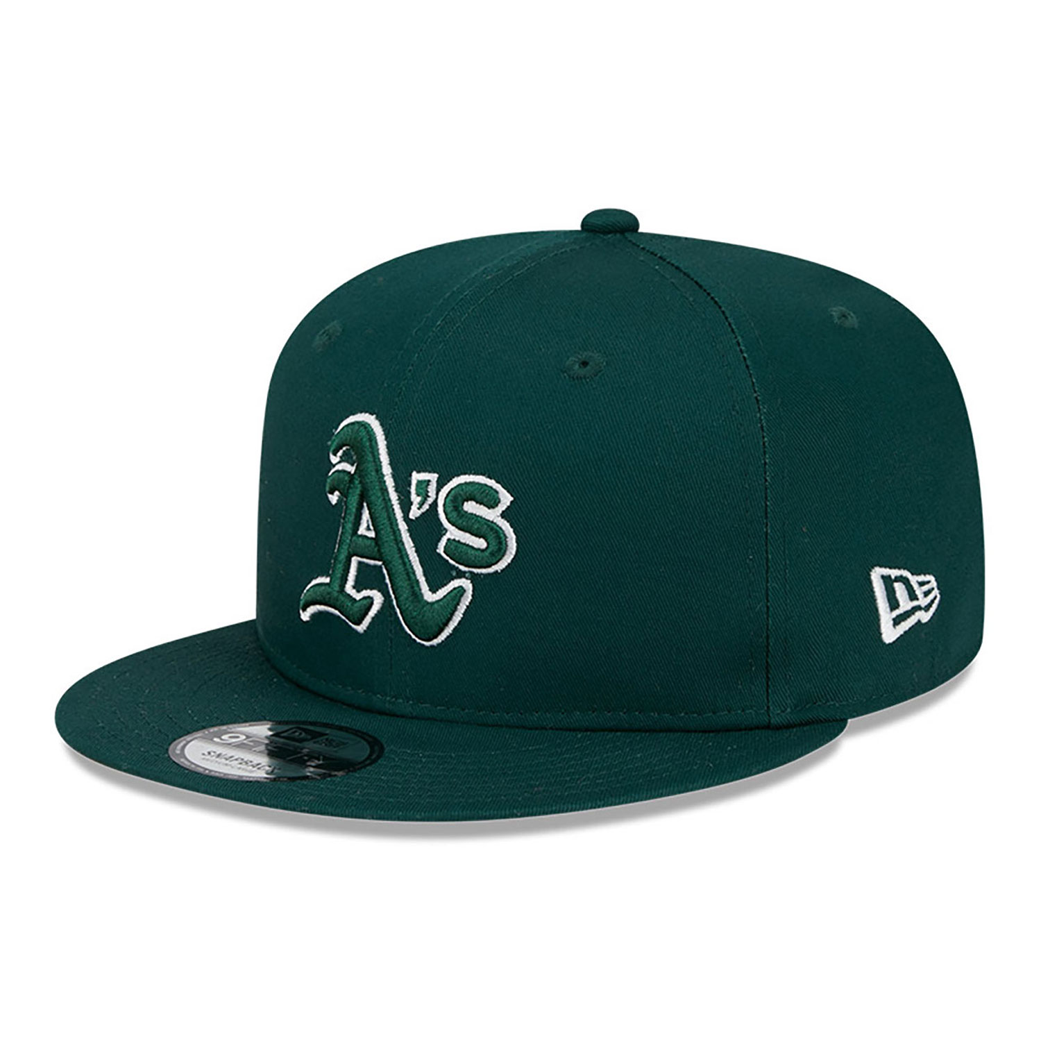 Oakland Athletics Side Patch Green 9FIFTY Snapback Cap