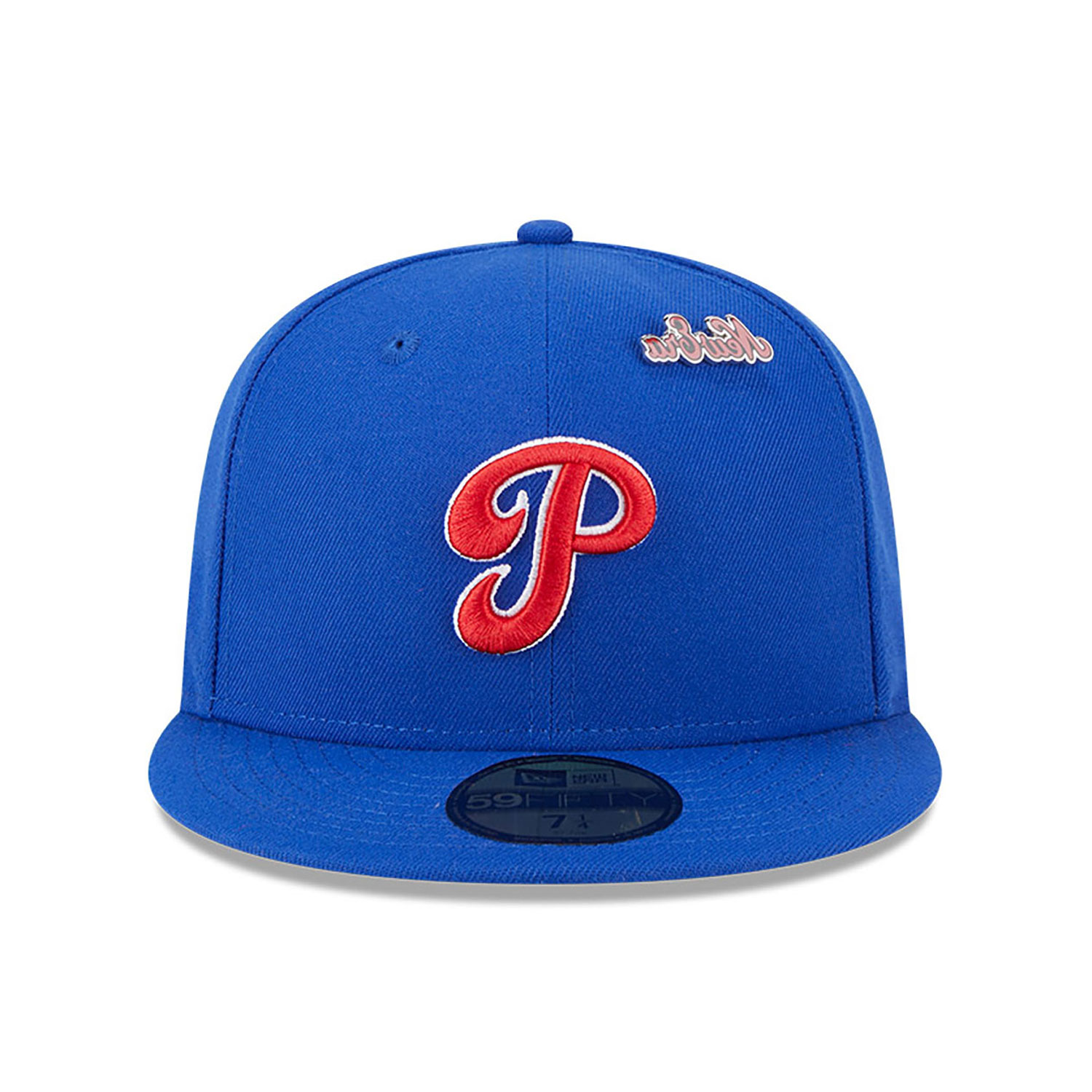 New Era, Accessories, Phillies Fitted Navy Blue Pink Brim 7 2