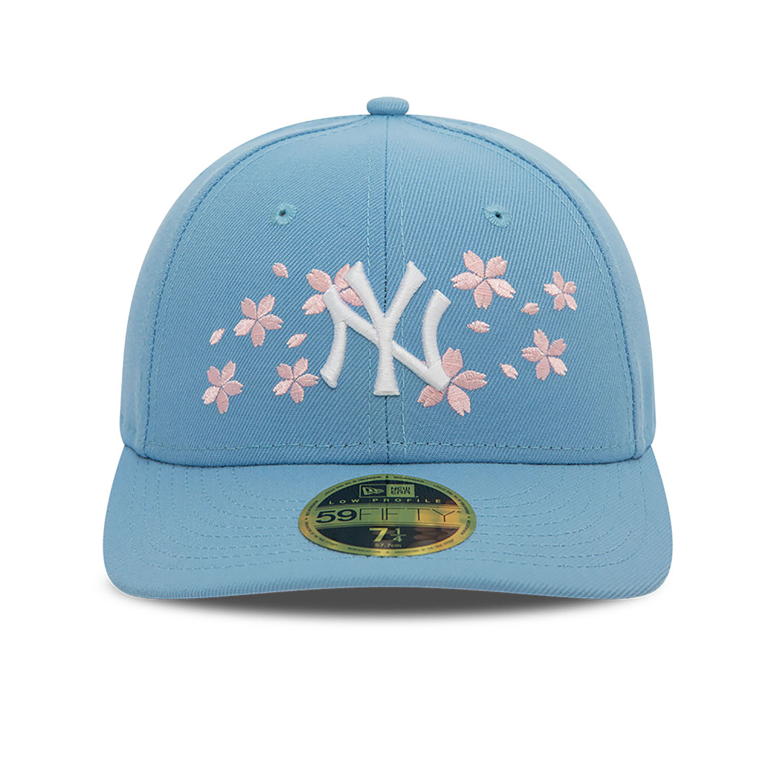 New York Yankees Cherry Blossom Light Blue 59FIFTY Low Profile Cap