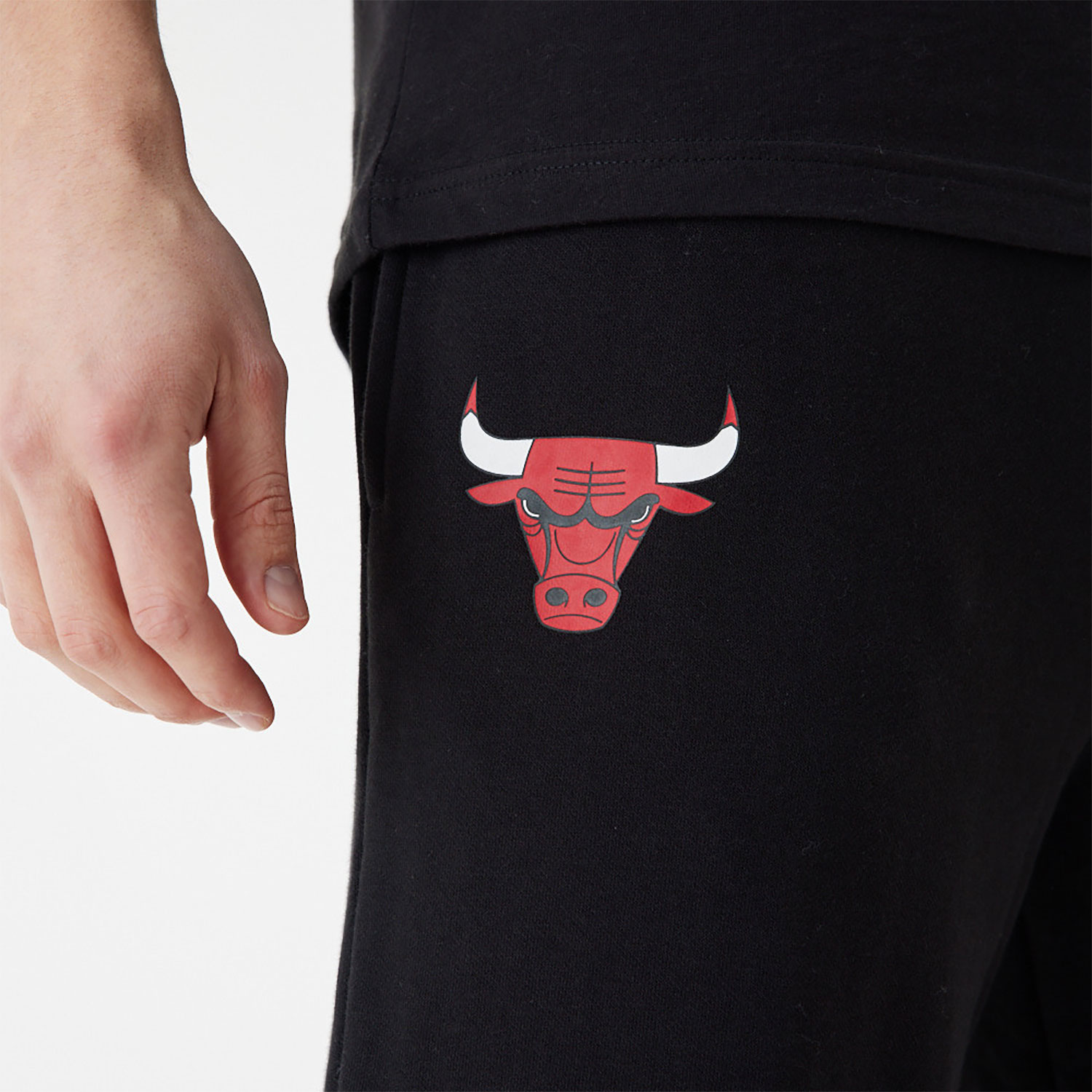 Chicago Bulls Team Script Black Relaxed Joggers