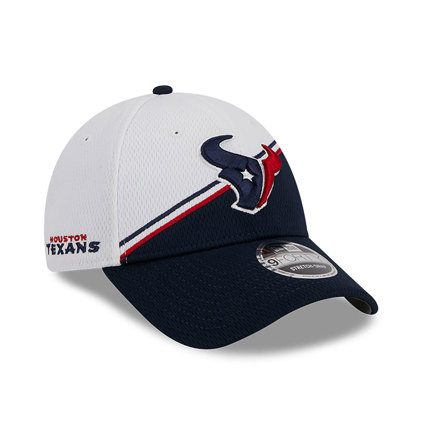 Officially Licensed NFL 9Forty Top Visor Stretch Snap Hat by New Era - Houston  Texans