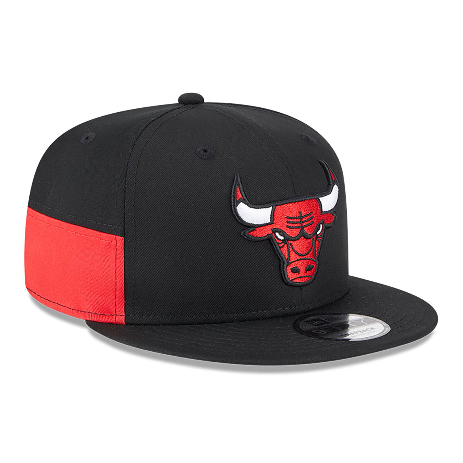 Chicago Bulls Multi Patch Black 9FIFTY Snapback Cap