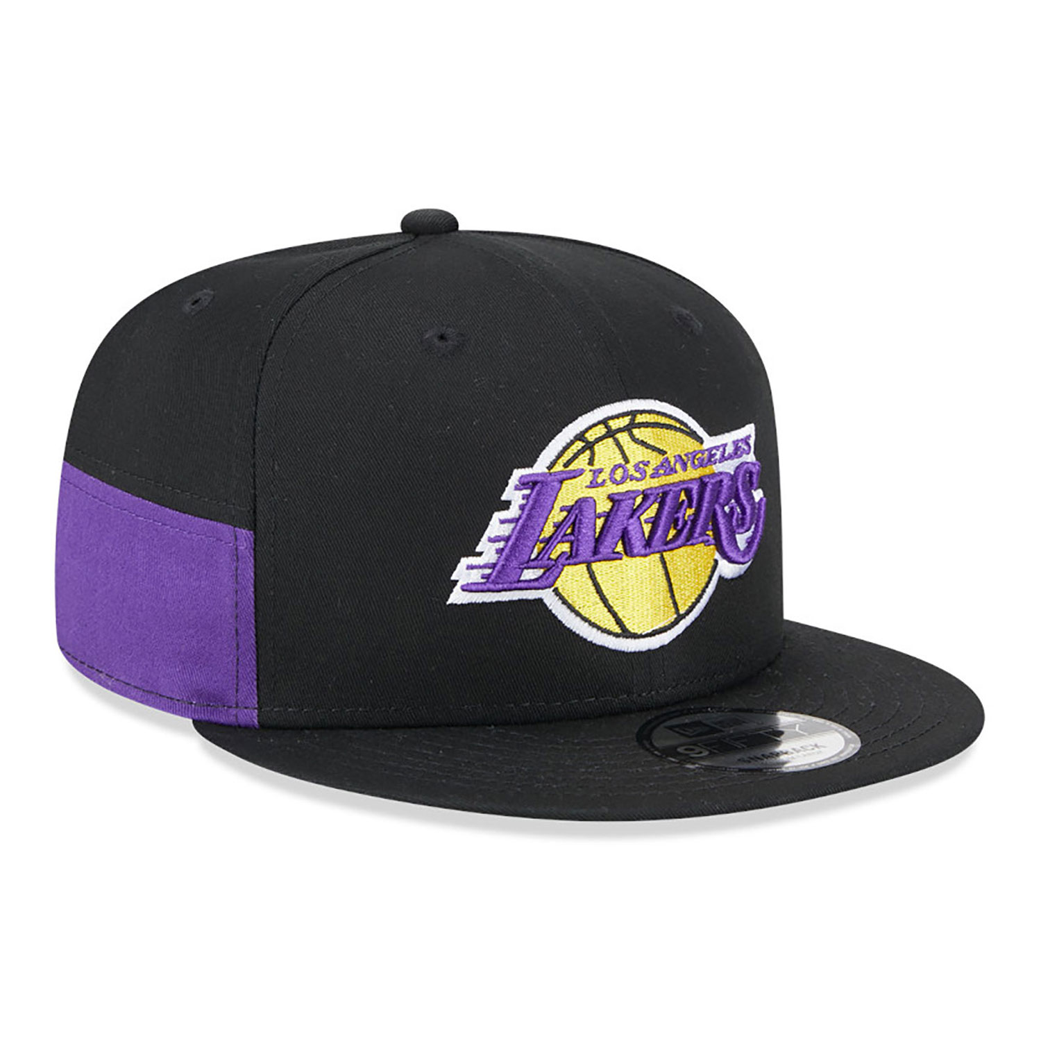 LA Lakers Multi Patch Black 9FIFTY Snapback Cap