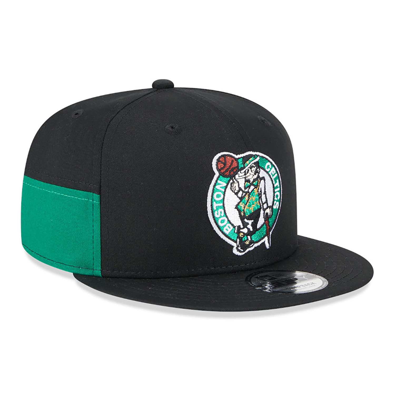 Boston Celtics Multi Patch Black 9FIFTY Snapback Cap