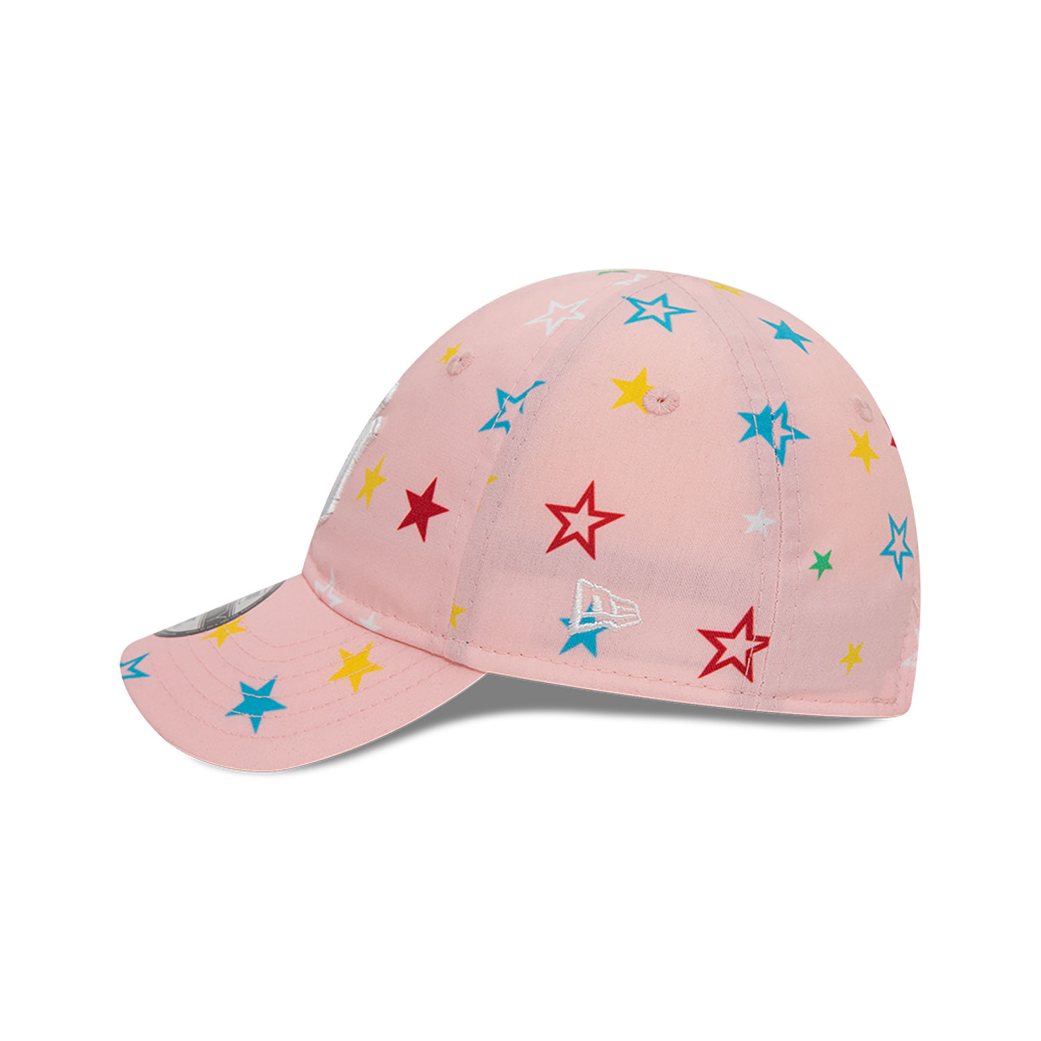 New York Yankees Infant All Over Print Pink 9FORTY Adjustable Cap