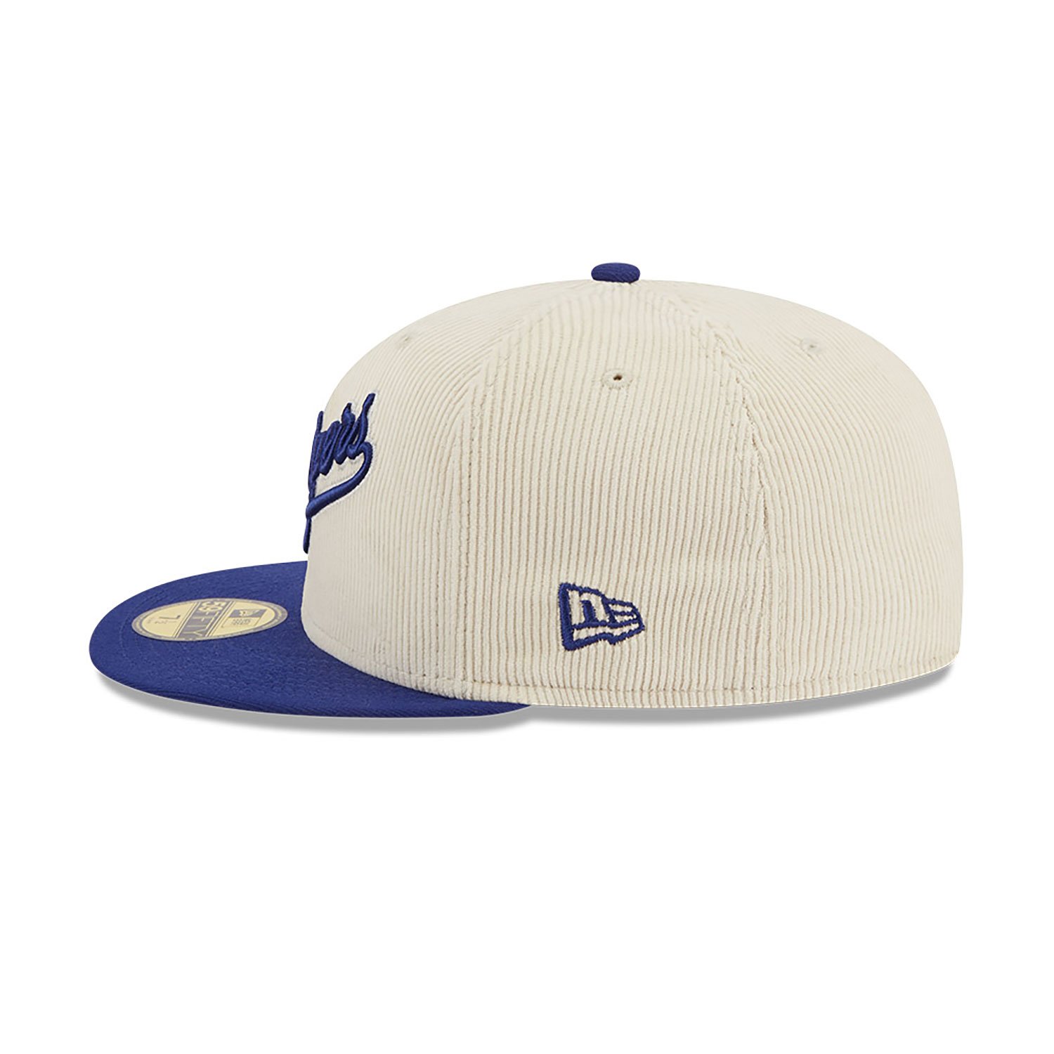 LA Dodgers Cord Classic Off White 59FIFTY Fitted Cap
