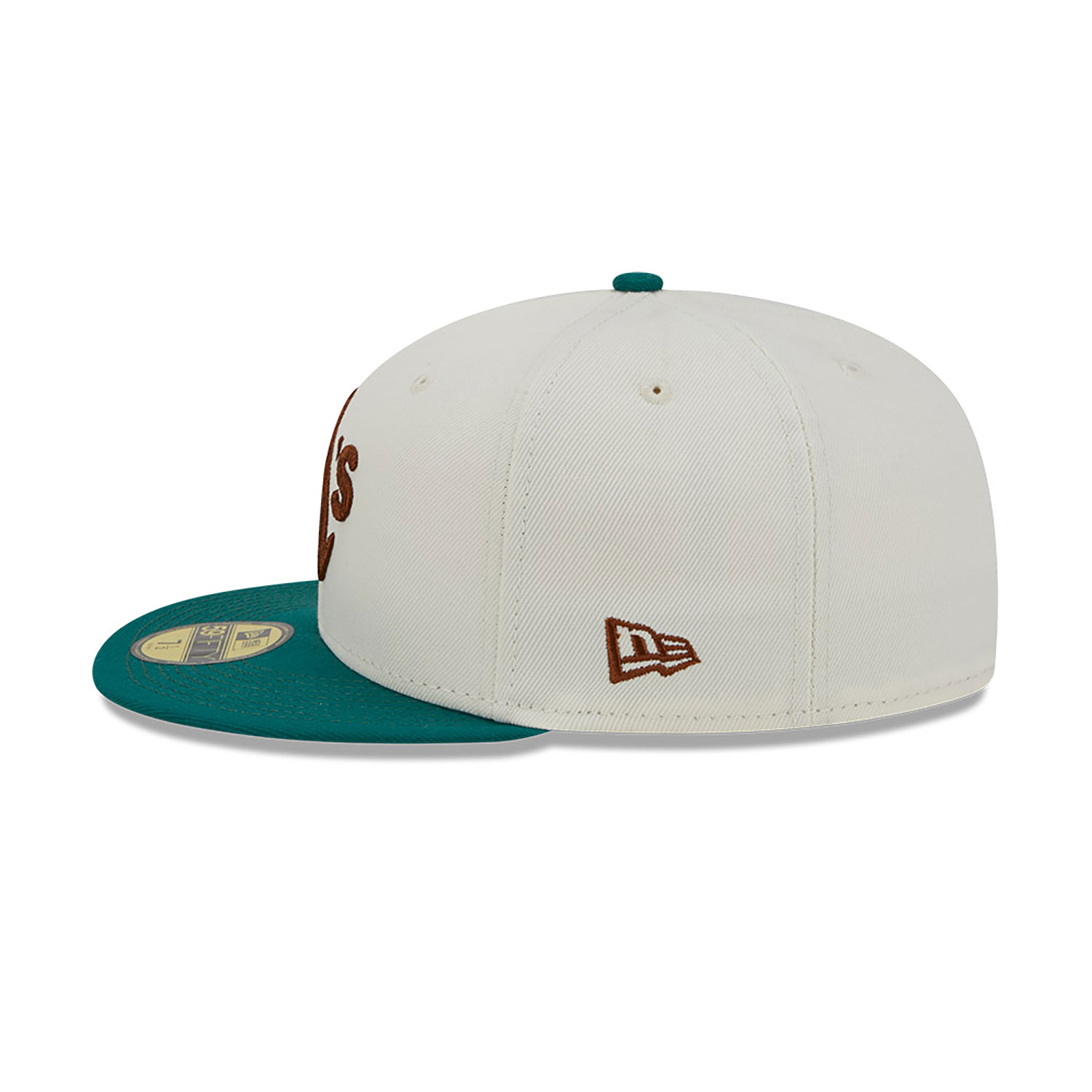 Oakland Athletics Camp Off White 59FIFTY Fitted Cap