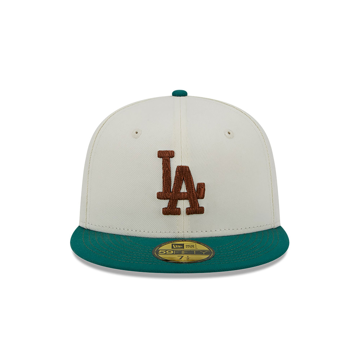 LA Dodgers Camp Off White 59FIFTY Fitted Cap