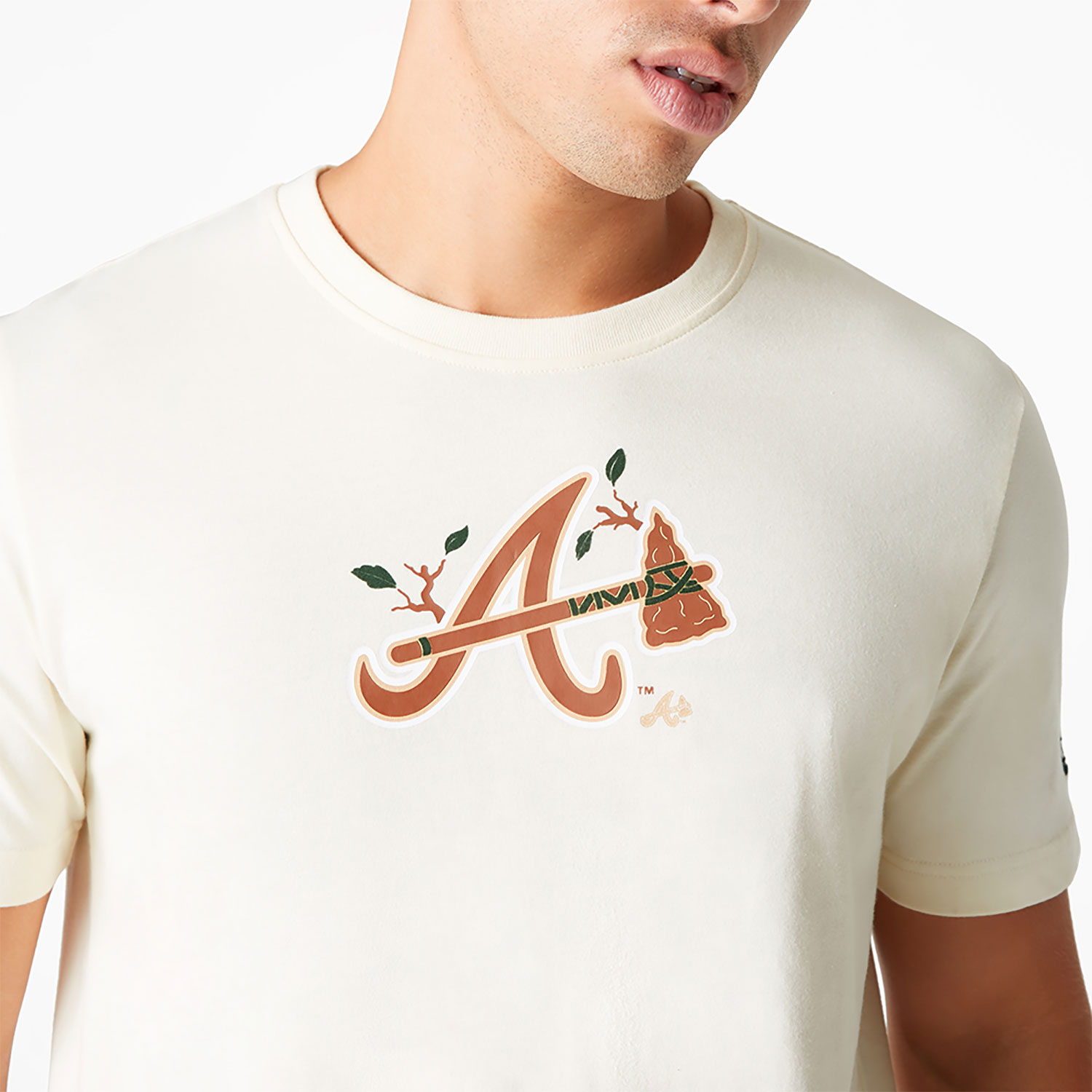 Atlanta Braves Camp WhiteT-Shirt