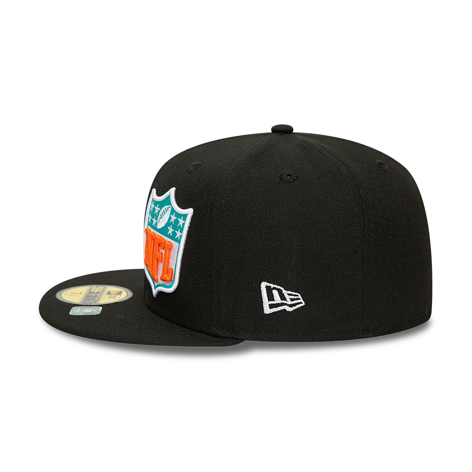 Miami Dolphins NFL Sideline 2023 Black 59FIFTY Fitted Cap