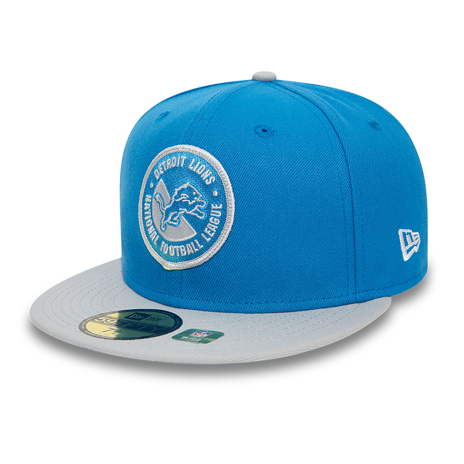 Detroit Lions NFL Sideline 2023 Blue 59FIFTY Fitted Cap