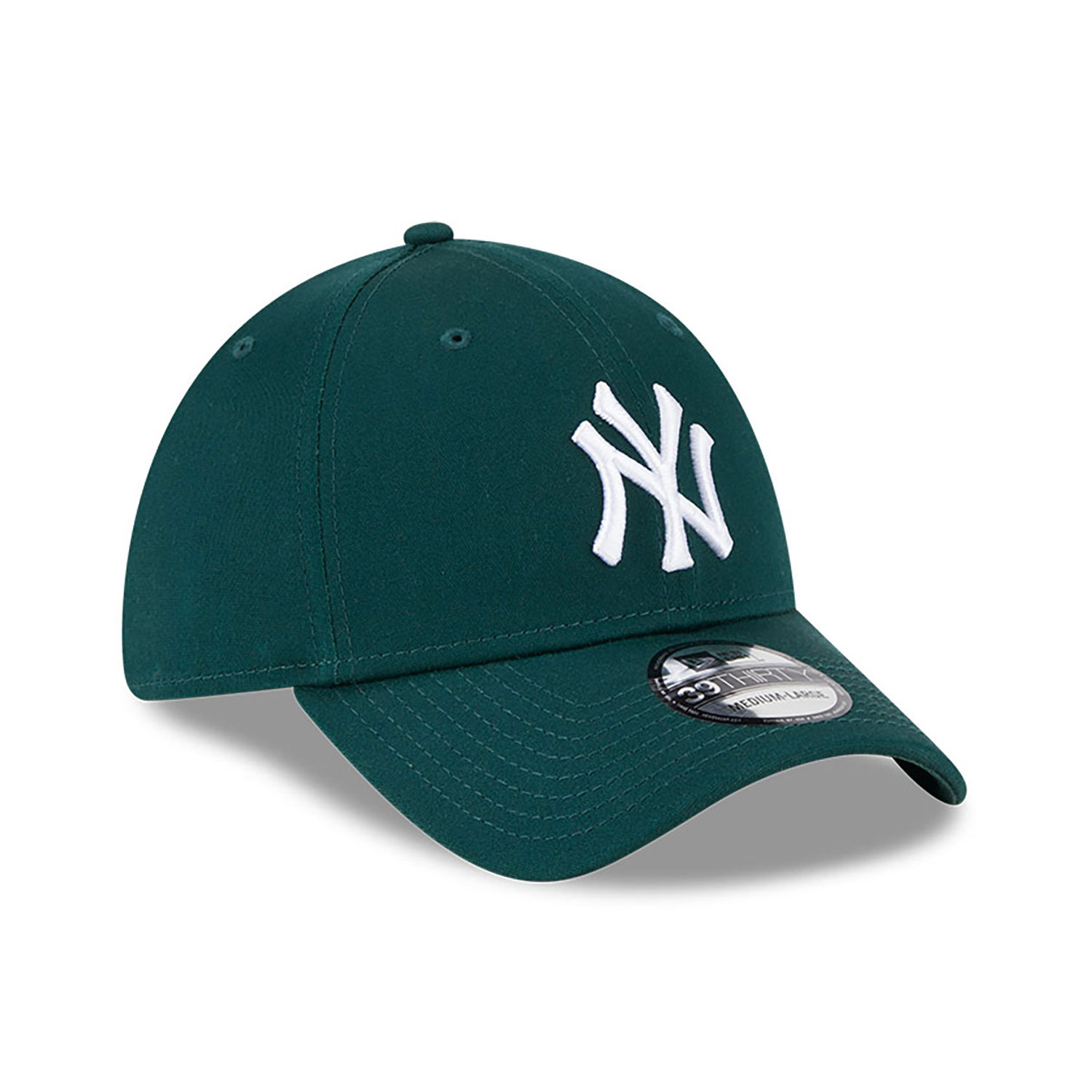 New York Yankees League Essential Green 39THIRTY Stretch Fit Cap