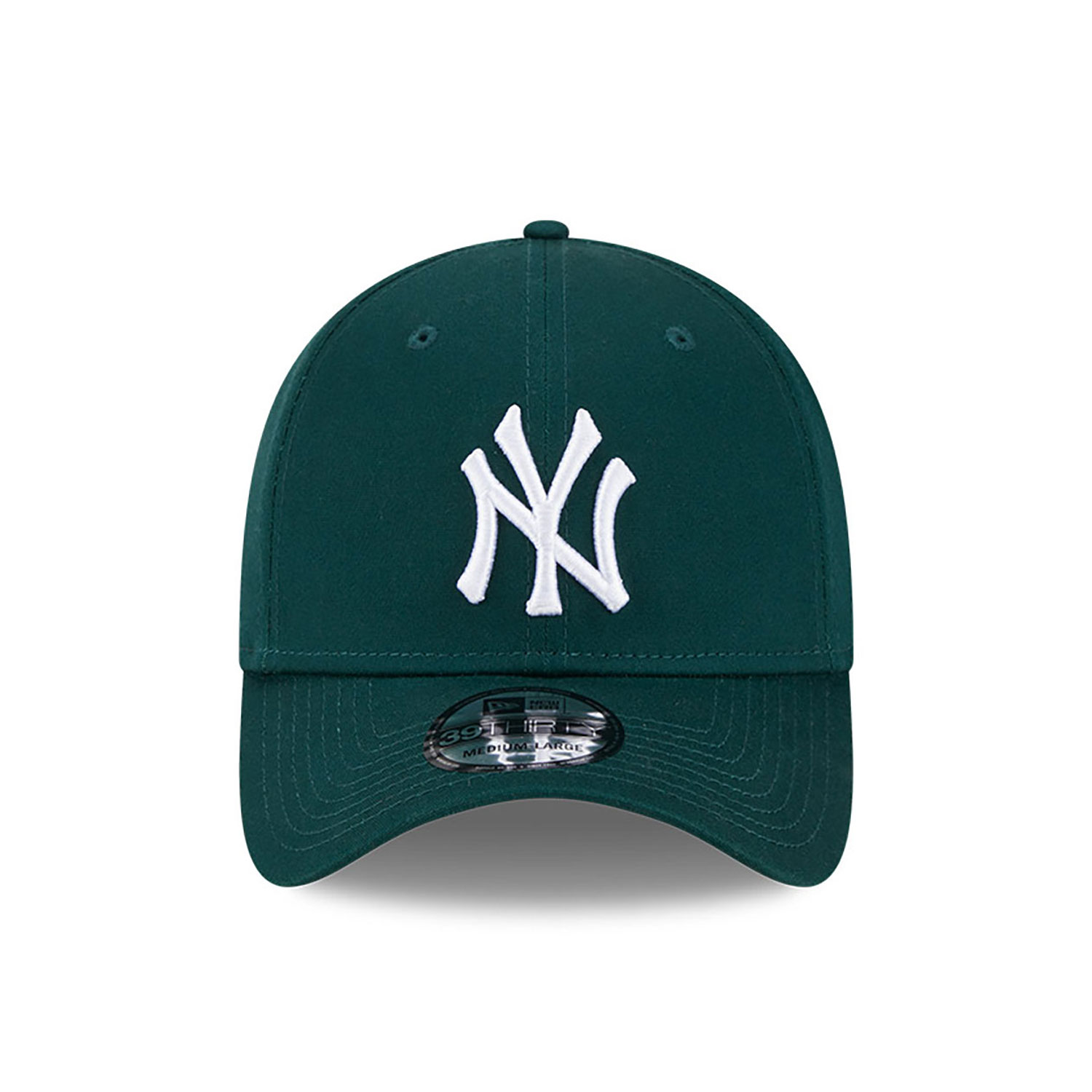 New York Yankees League Essential Green 39THIRTY Stretch Fit Cap
