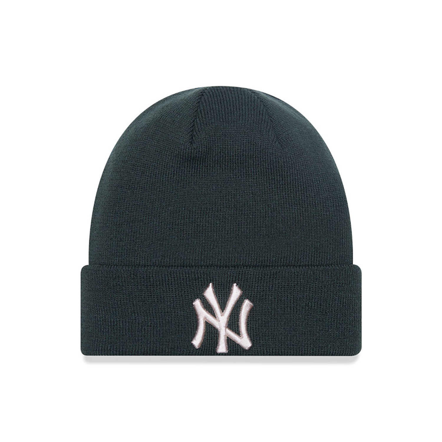 New York Yankees League Essential Green Cuff Knit Beanie Hat