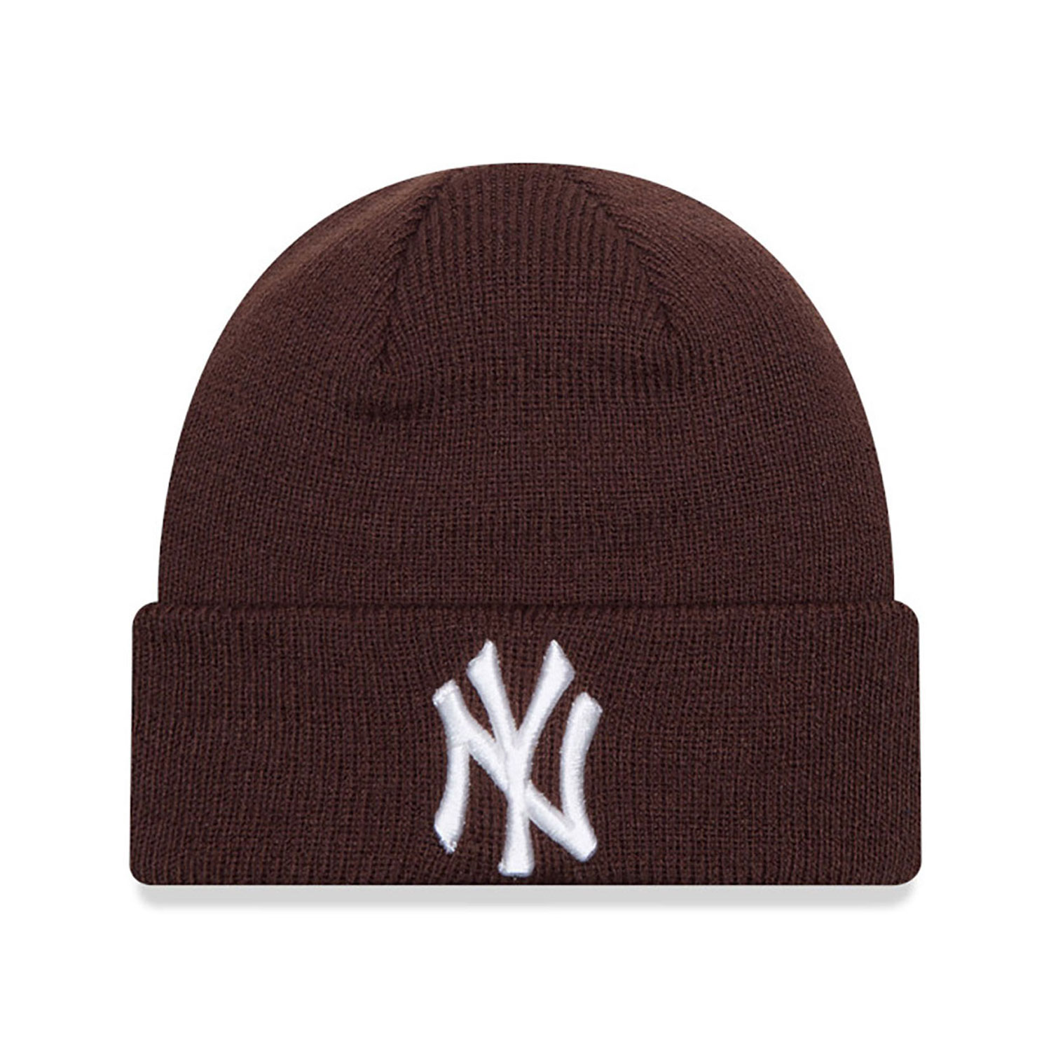 New York Yankees Infant League Essential Brown Cuff Knit Beanie Hat