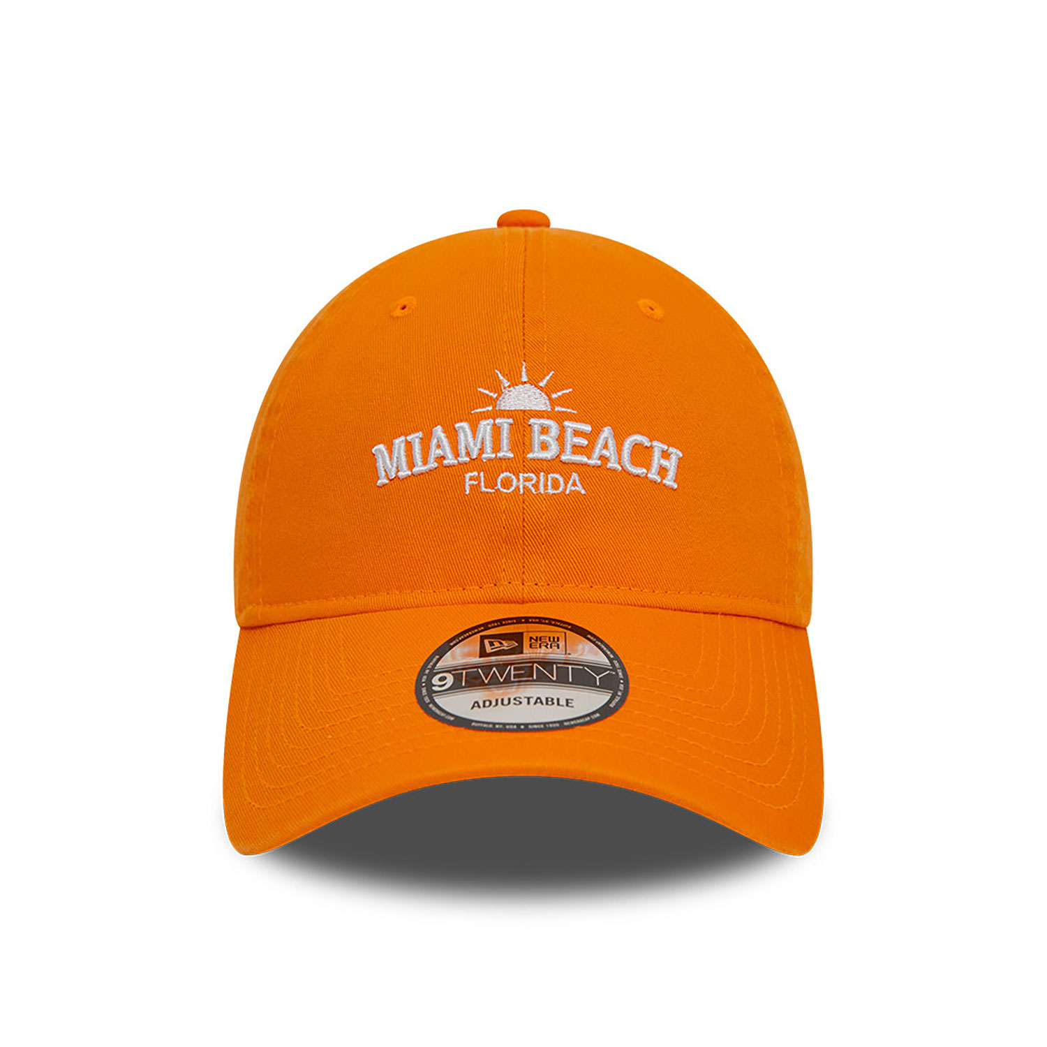 New Era Miami Beach Washed Orange 9TWENTY Adjustable Cap