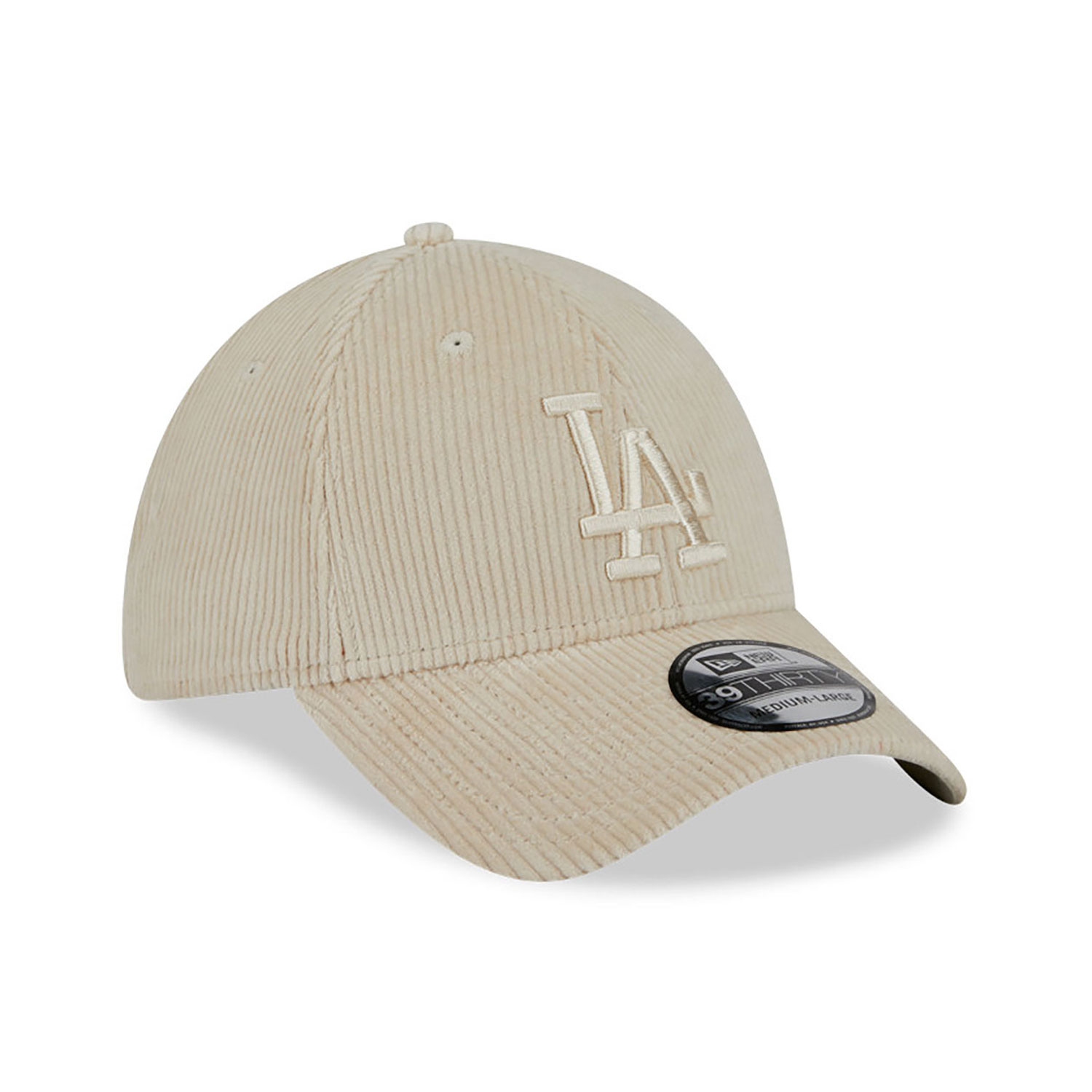 LA Dodgers Wide Cord Stone 39THIRTY Stretch Fit Cap