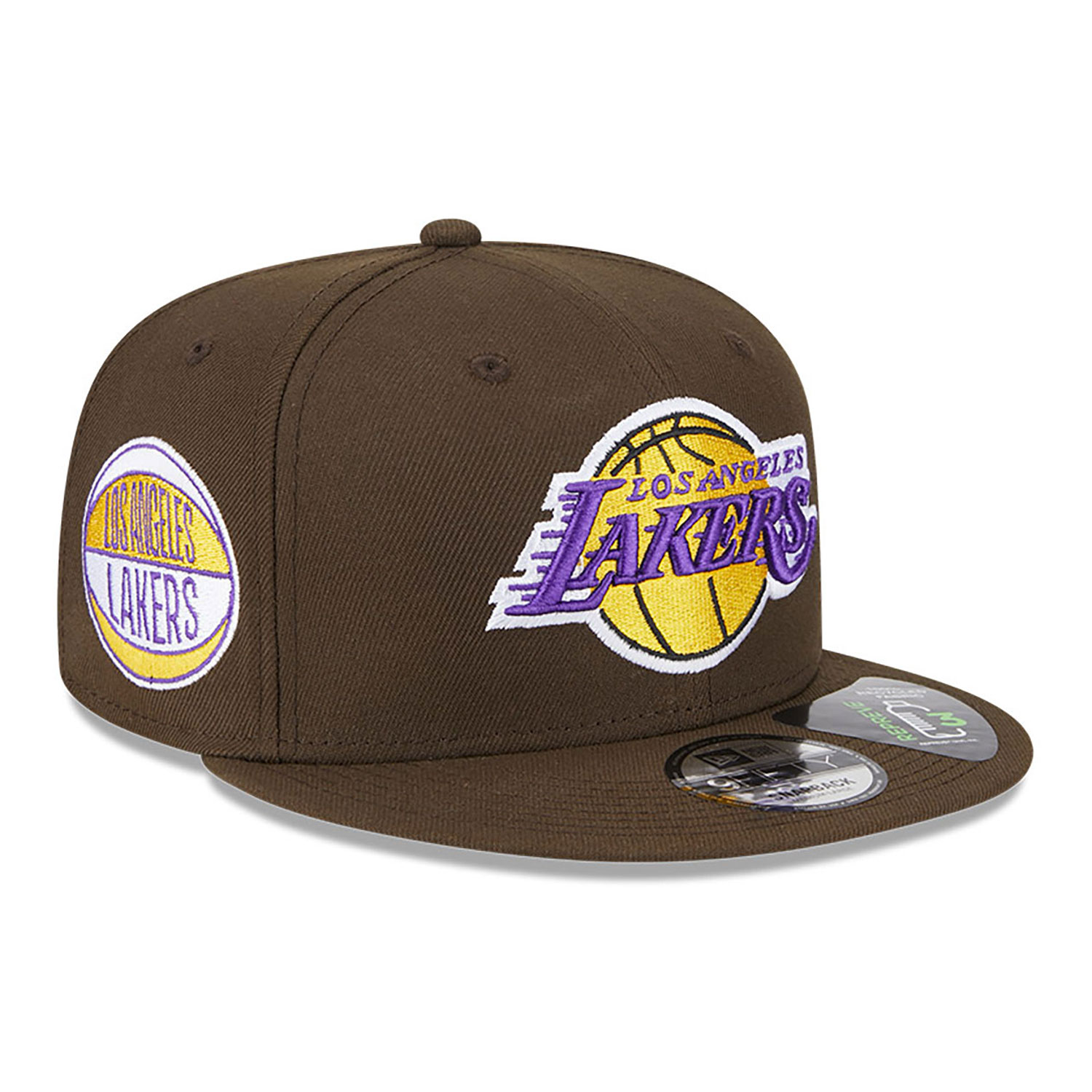LA Lakers Repreve Brown 9FIFTY Snapback Cap