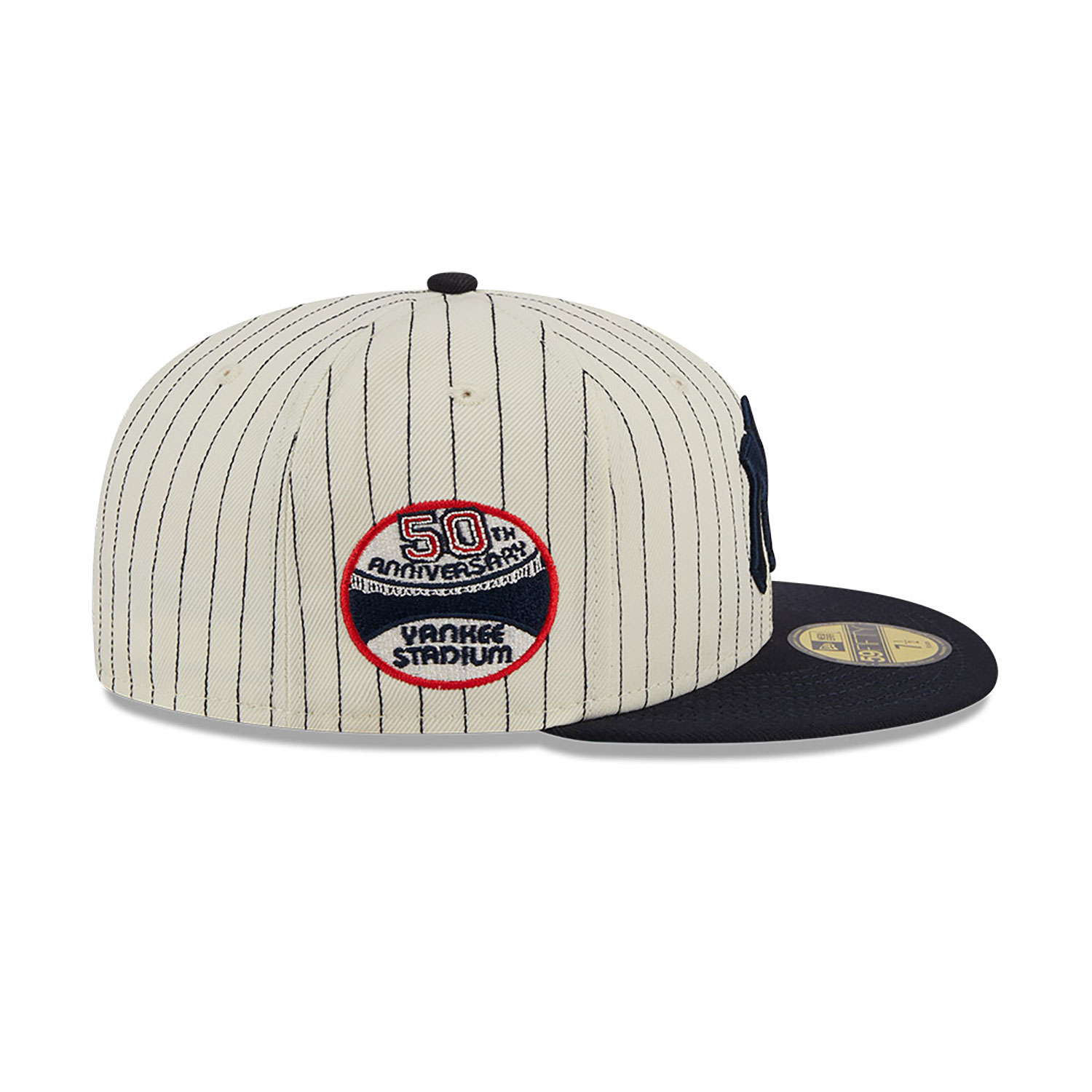 New York Yankees Retro Jersey Script Off White 59FIFTY Fitted Cap