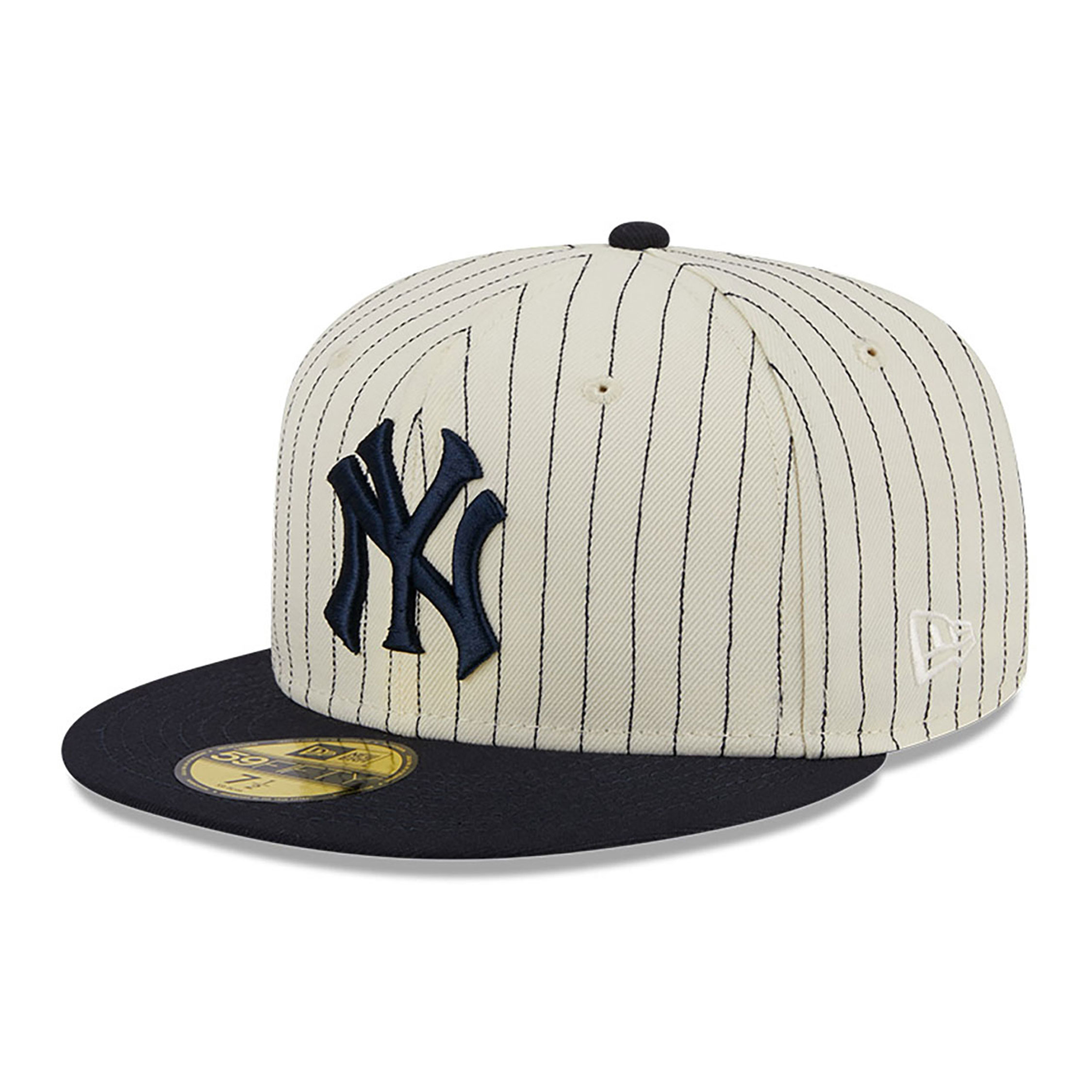 New York Yankees Retro Jersey Script Off White 59FIFTY Fitted Cap