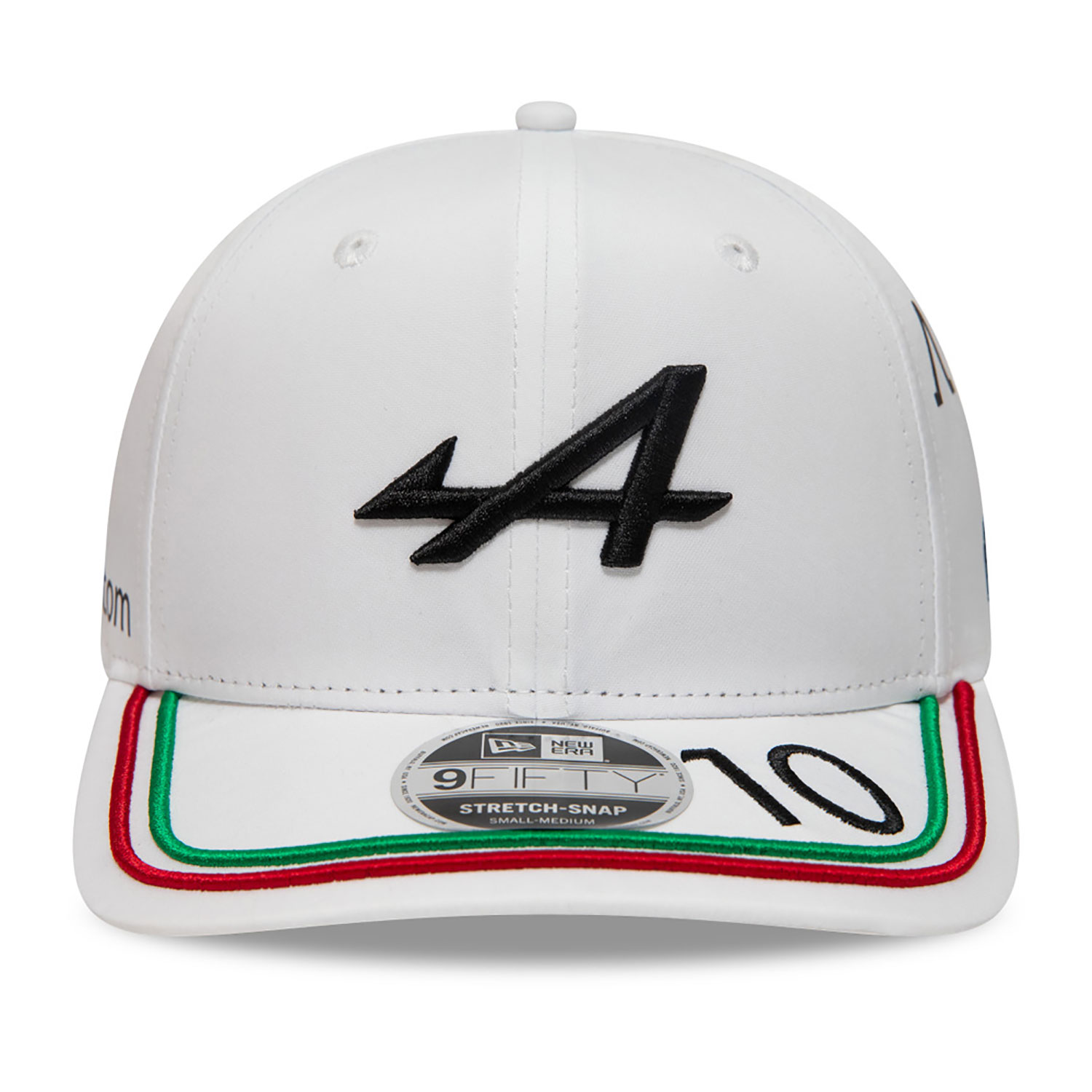 Alpine Pierre Gasly Monza Race Special White 9FIFTY Stretch Snap Cap