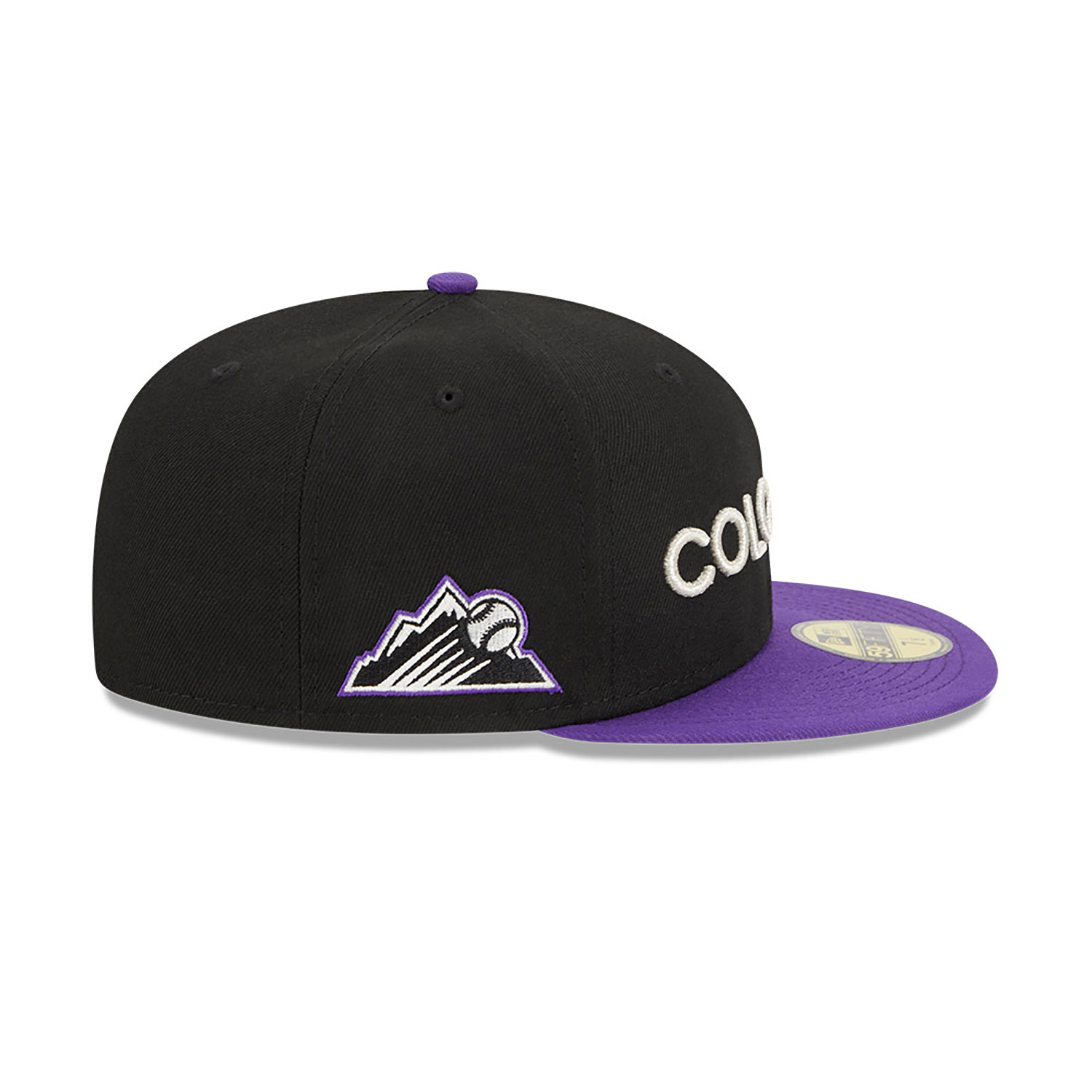 Colorado Rockies City Signature Black 59FIFTY Fitted Cap