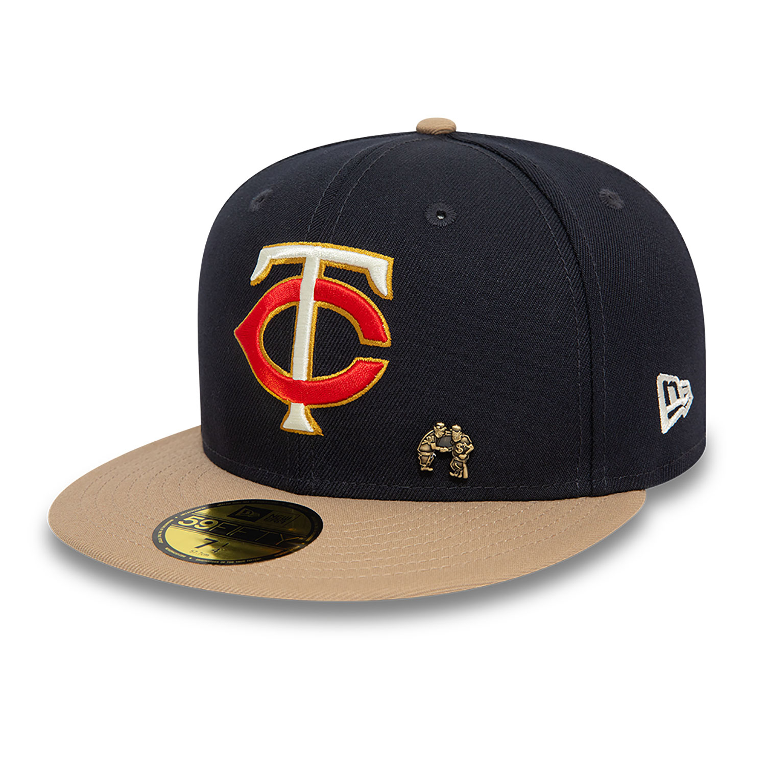 Minnesota Twins Varsity Pin Navy 59FIFTY Fitted Cap