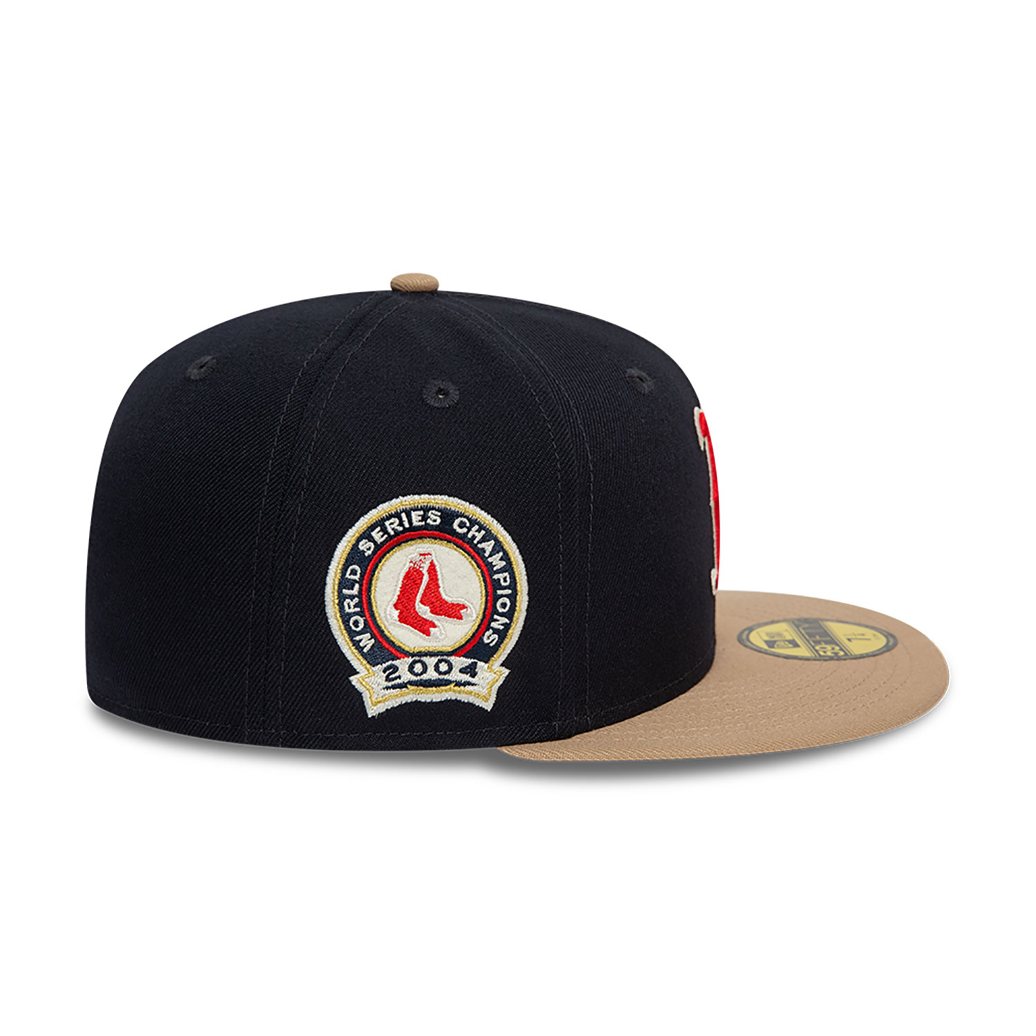Boston Red Sox Varsity Pin Navy 59FIFTY Fitted Cap