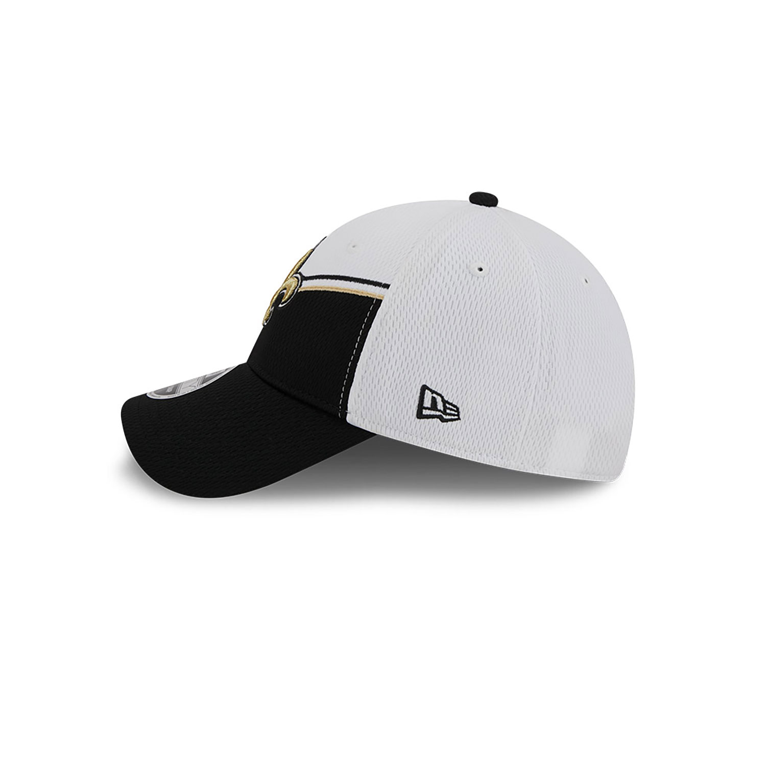 New Orleans Saints NFL Sideline 2023 White 9FORTY Stretch Snap Cap