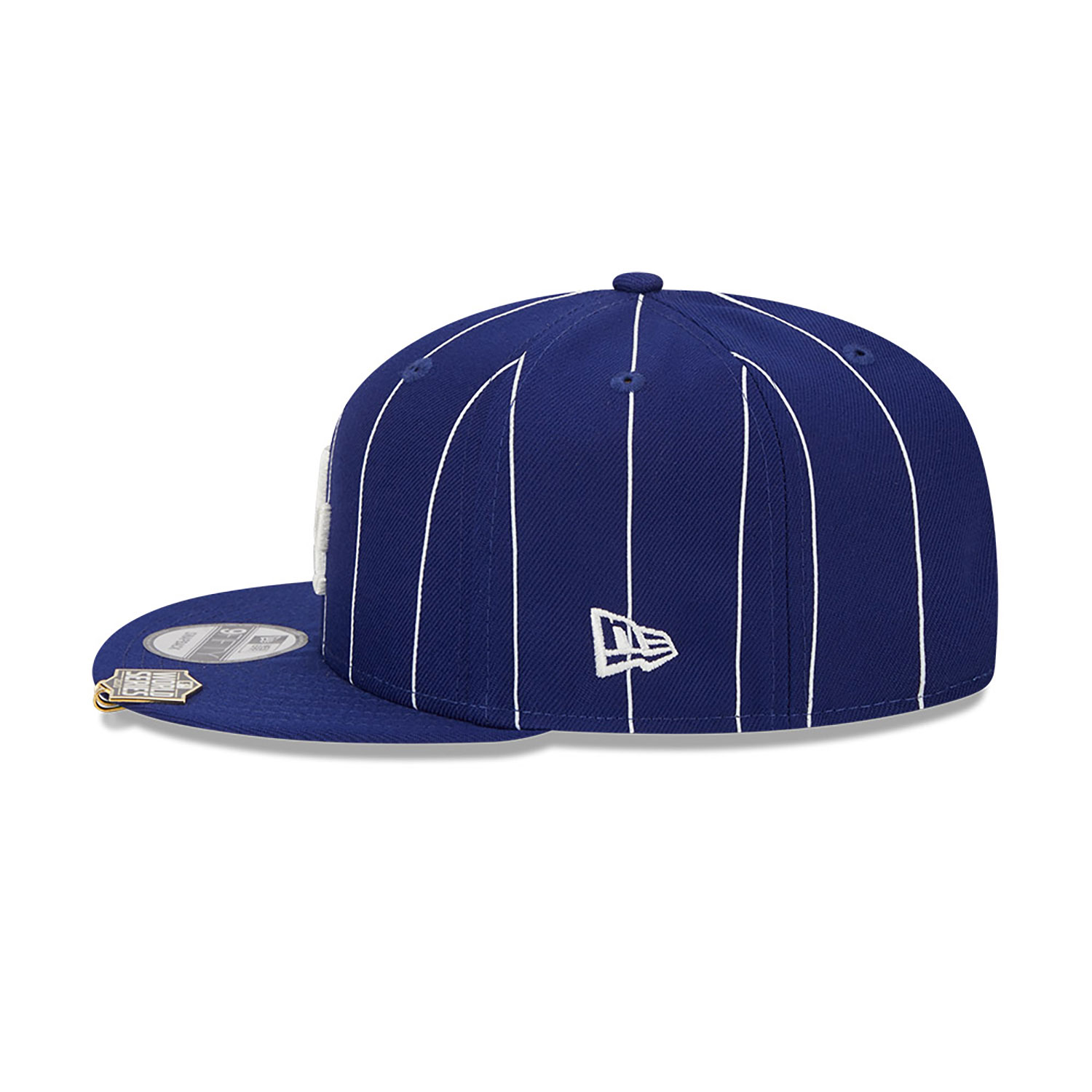 LA Dodgers Pinstripe Blue 9FIFTY Snapback Cap