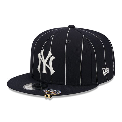 New York Yankees Pinstripe Navy 9fifty Snapback Cap 60417923 Left ?width=425