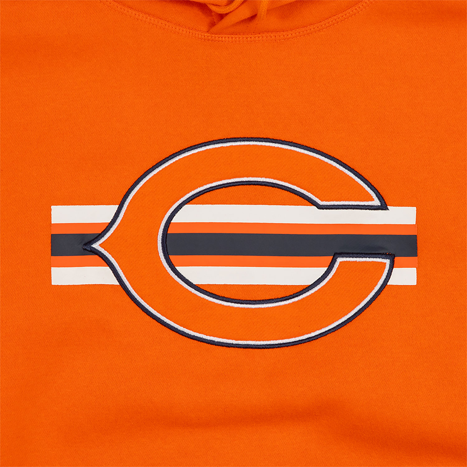 Chicago Bears NFL Sideline 2023 Third Down Orange Oversized Pullover Hoodie