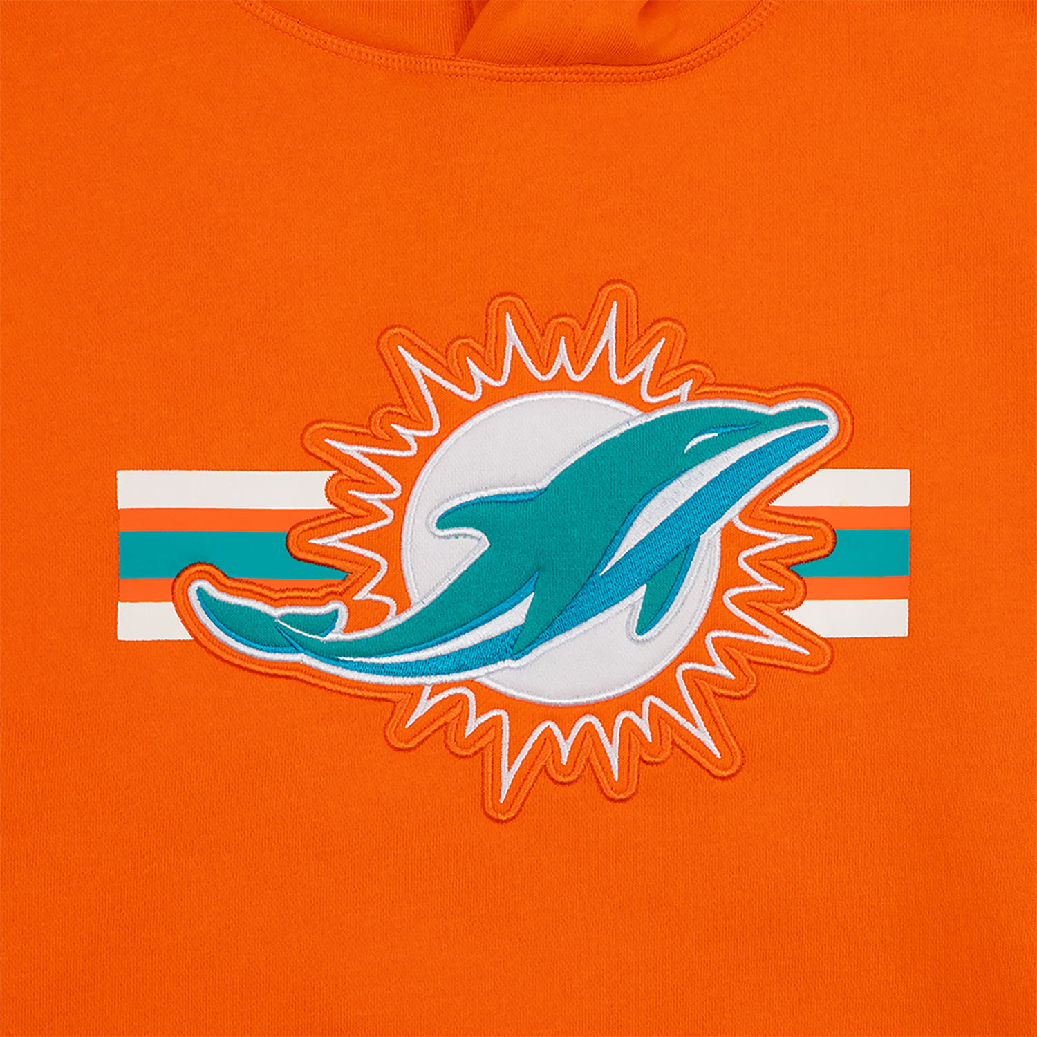 Miami Dolphins NFL Sideline 2023 Third Down Orange Oversized Pullover Hoodie