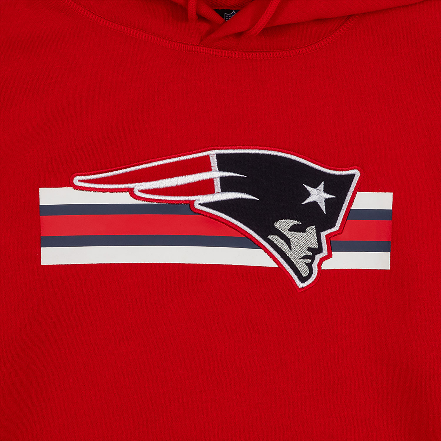 New England Patriots NFL Sideline 2023 Third Down Red Oversized Pullover Hoodie