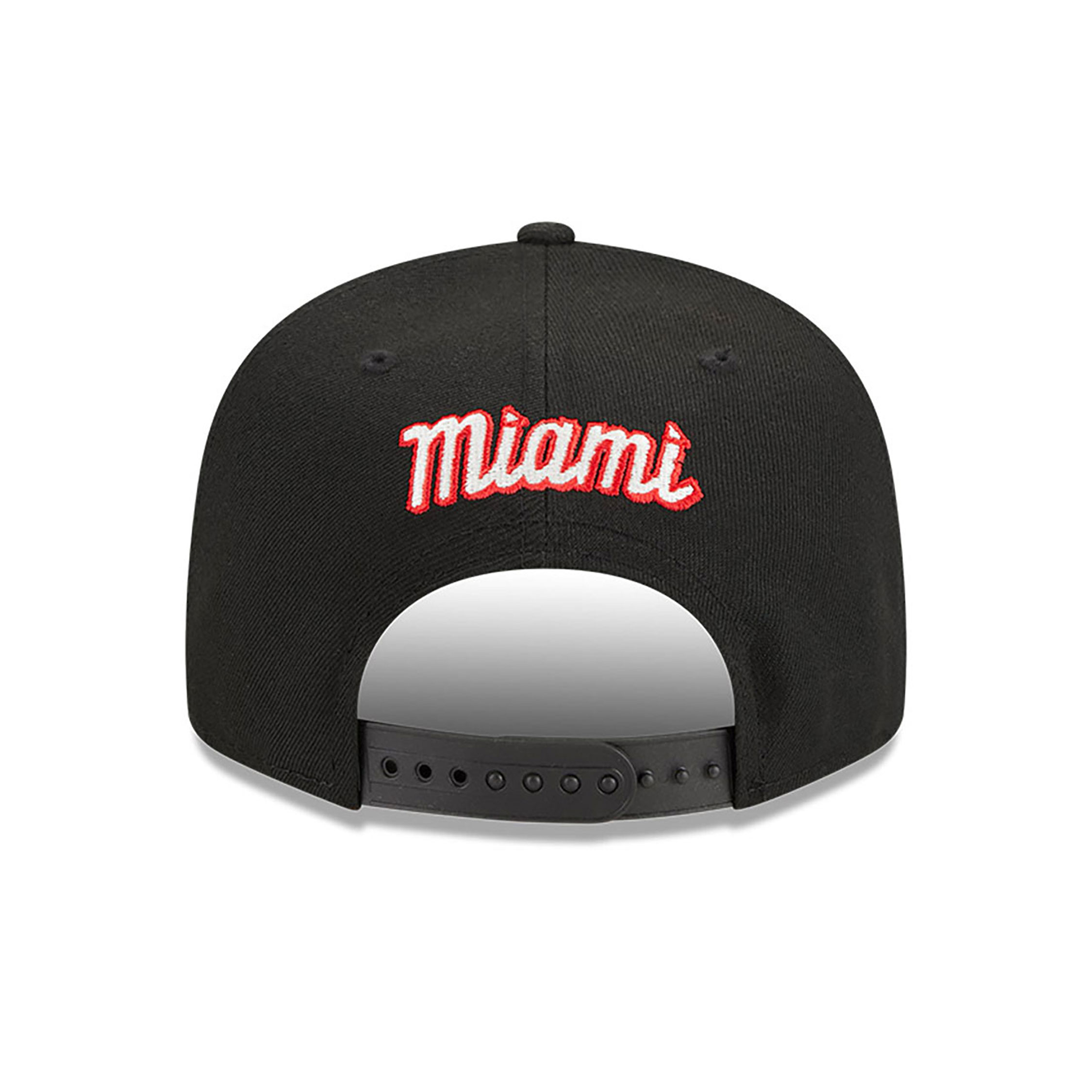 Miami Marlins City Snapback Black 9FIFTY Snapback Cap