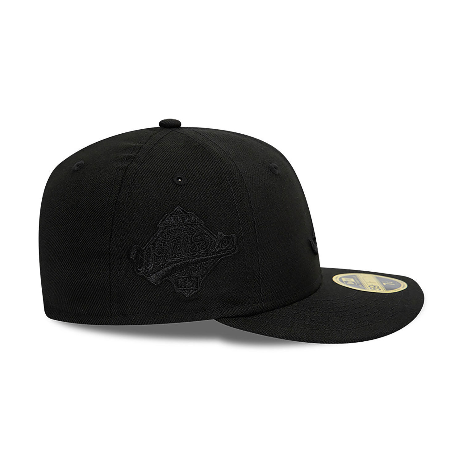 Atlanta Braves MLB Black On Black 59FIFTY Low Profile Cap