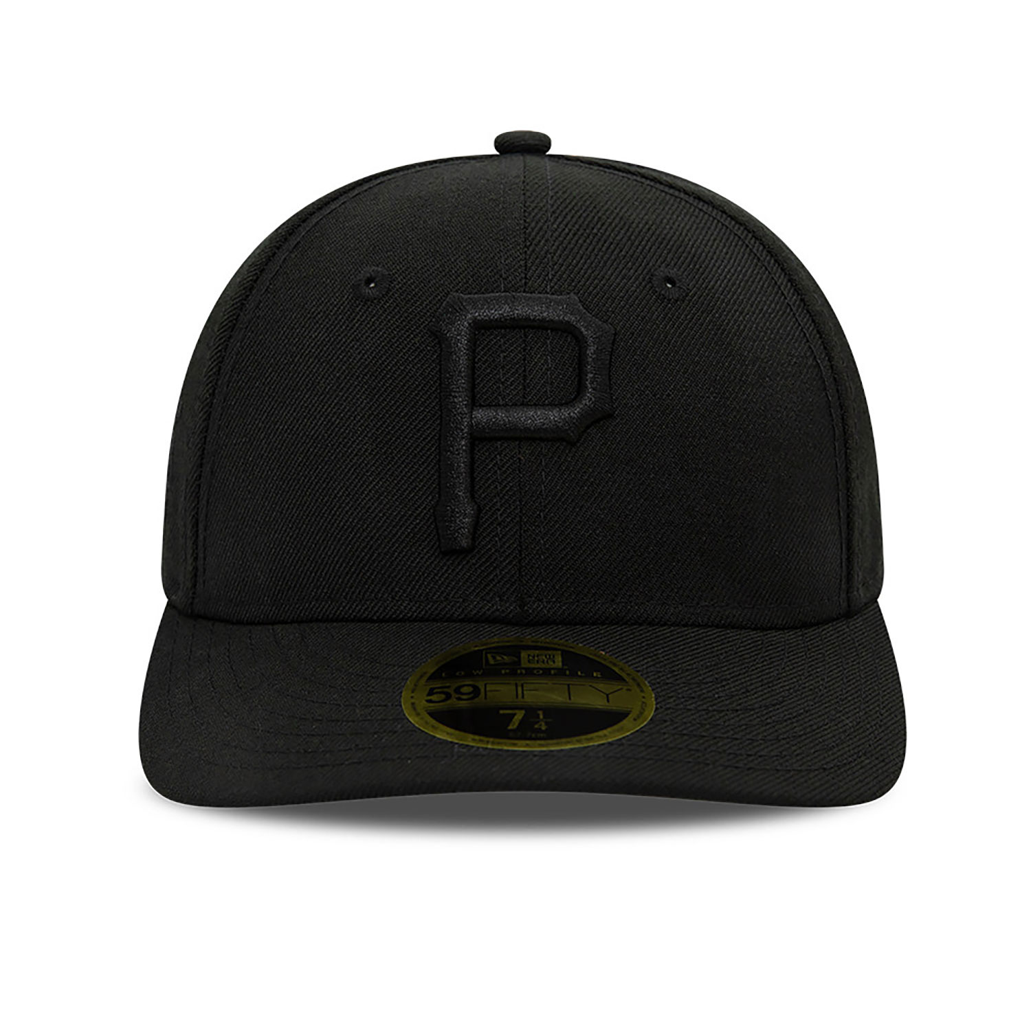 Pittsburgh Pirates MLB Black On Black 59FIFTY Low Profile Cap