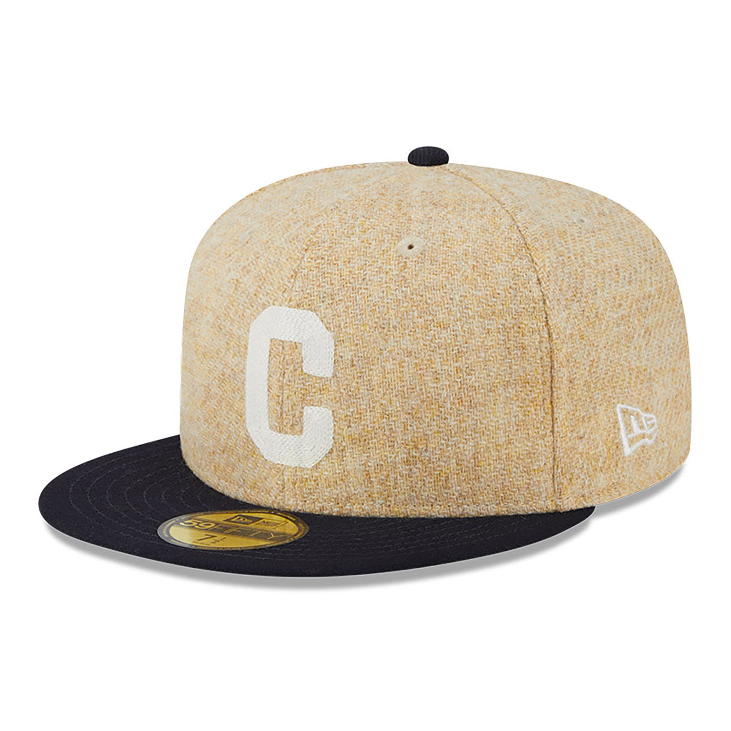 Chicago Cubs Harris Tweed Beige 59FIFTY Fitted Cap
