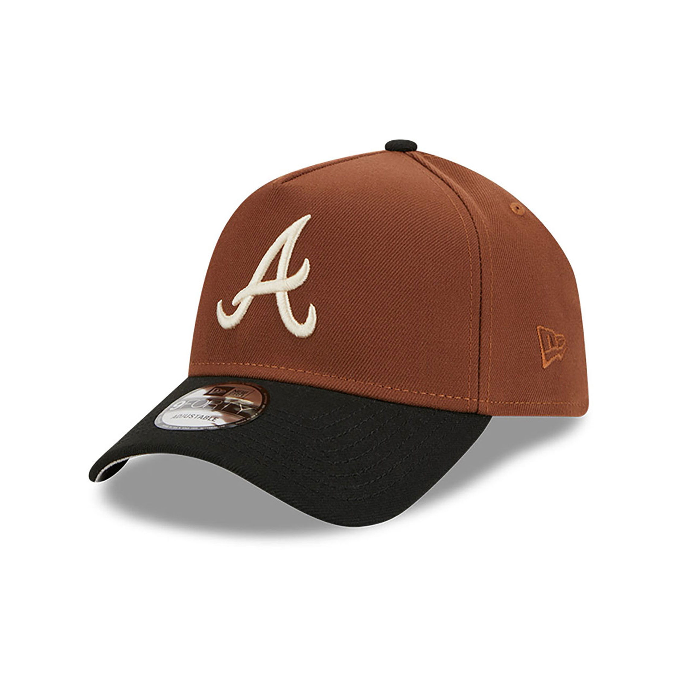 Atlanta Braves Harvest Brown A-Frame 9FORTY Adjustable Cap