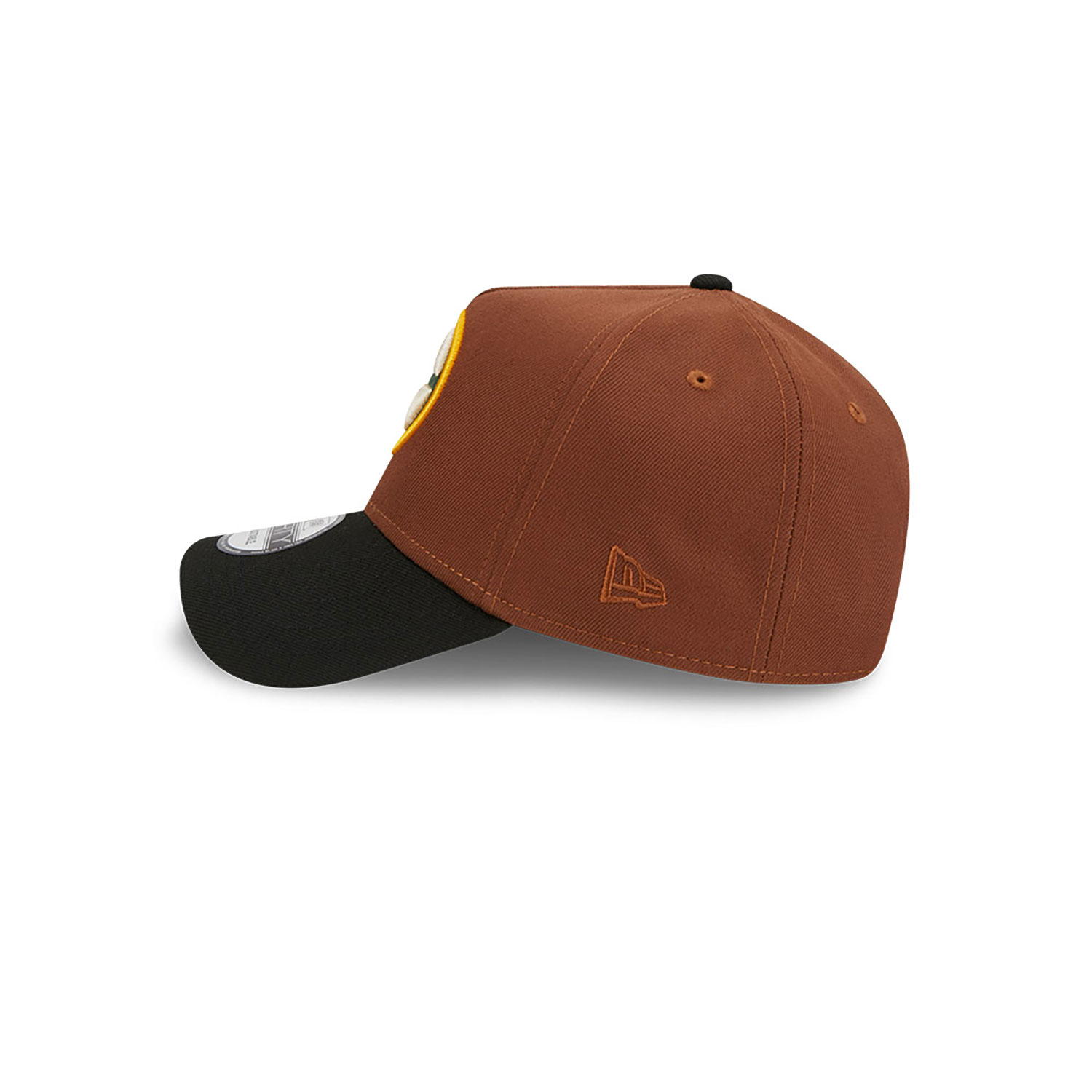 Green Bay Packers Harvest Brown A-Frame 9FORTY Adjustable Cap