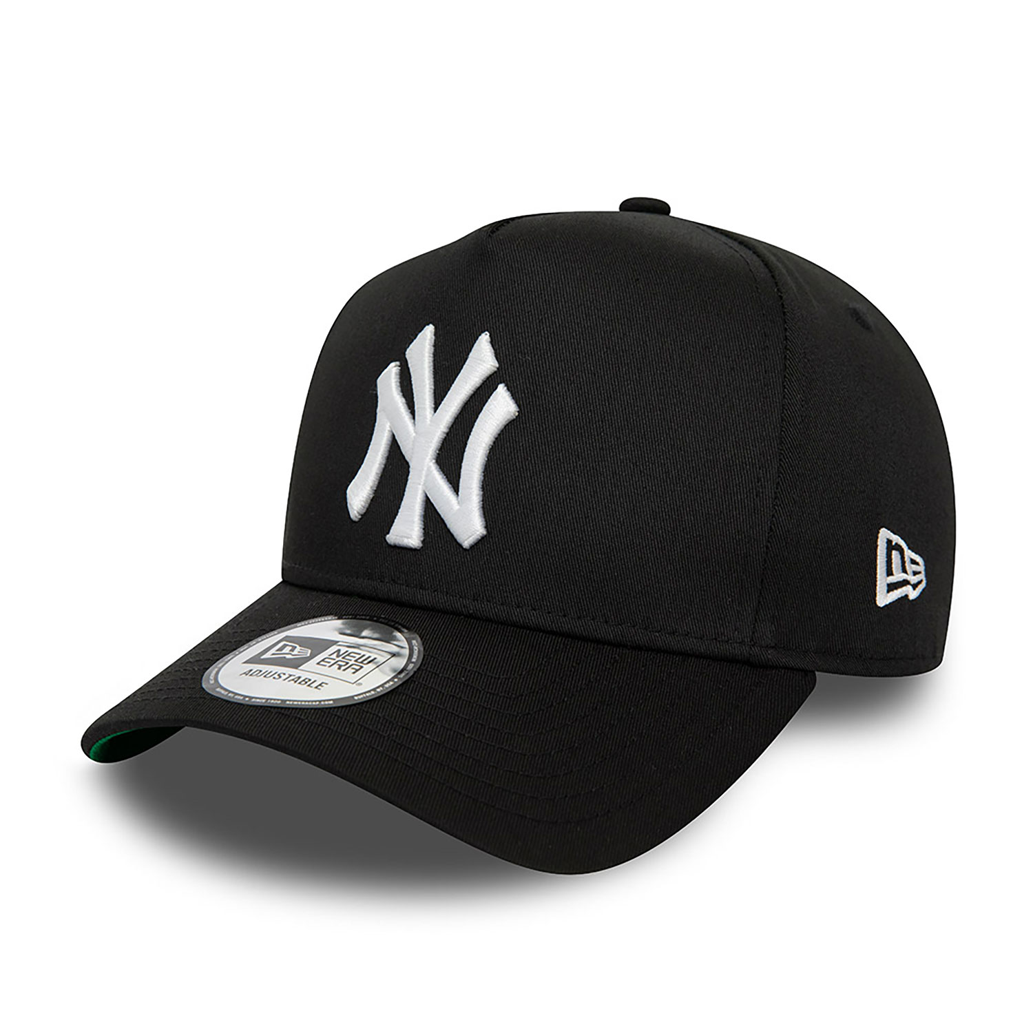 New York Yankees World Series Patch Black 9FORTY E-Frame Adjustable Cap
