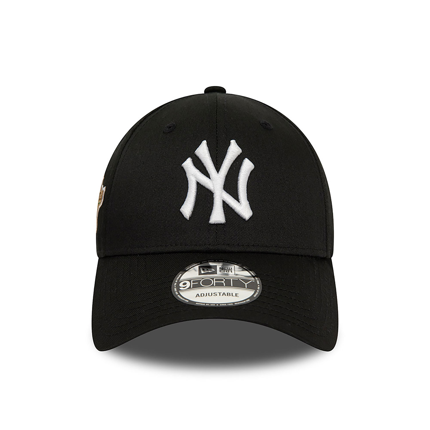 New York Yankees World Series Patch Black 9FORTY Adjustable Cap