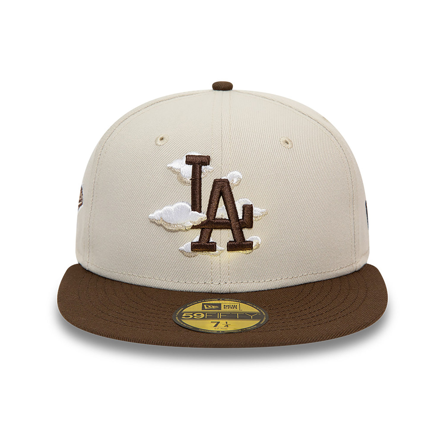 LA Dodgers 2Tone Cloud Stone 59FIFTY Fitted Cap
