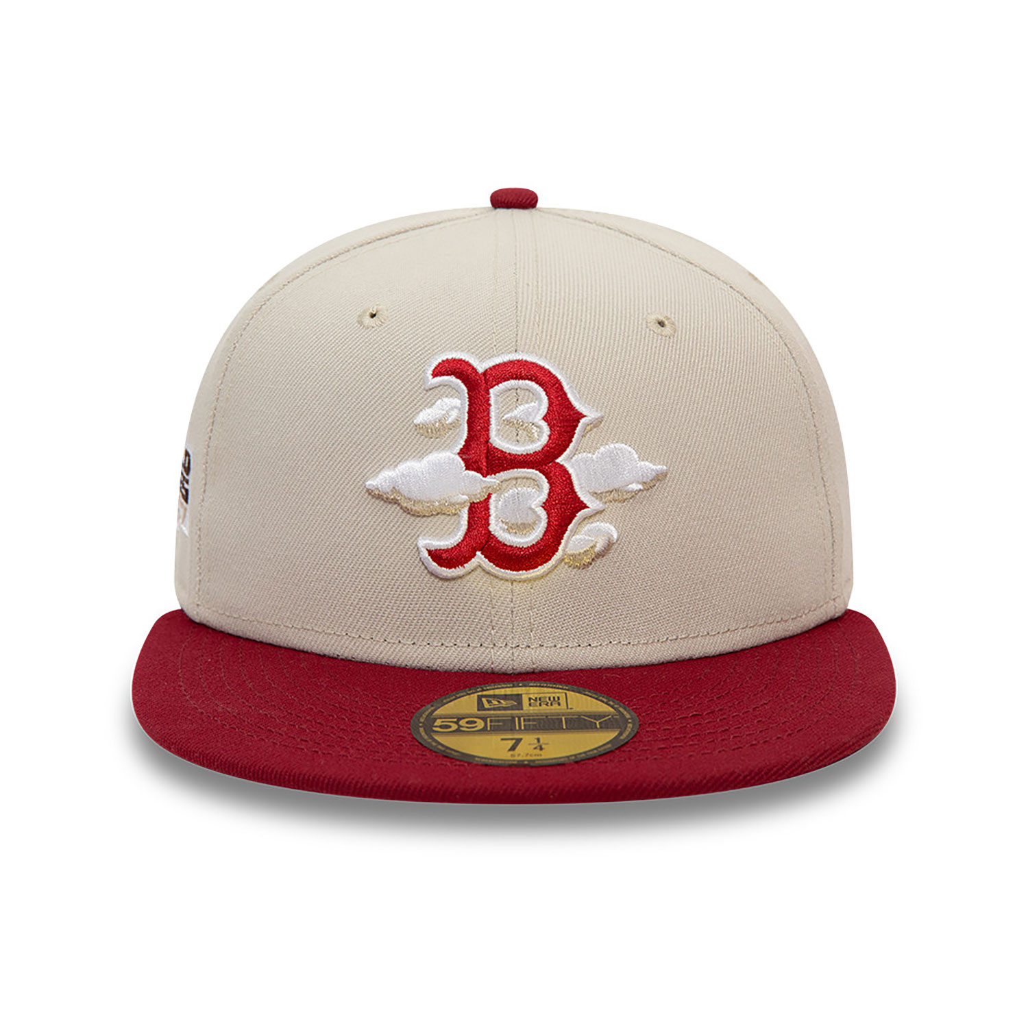Boston Red Sox 2Tone Cloud Stone 59FIFTY Fitted Cap