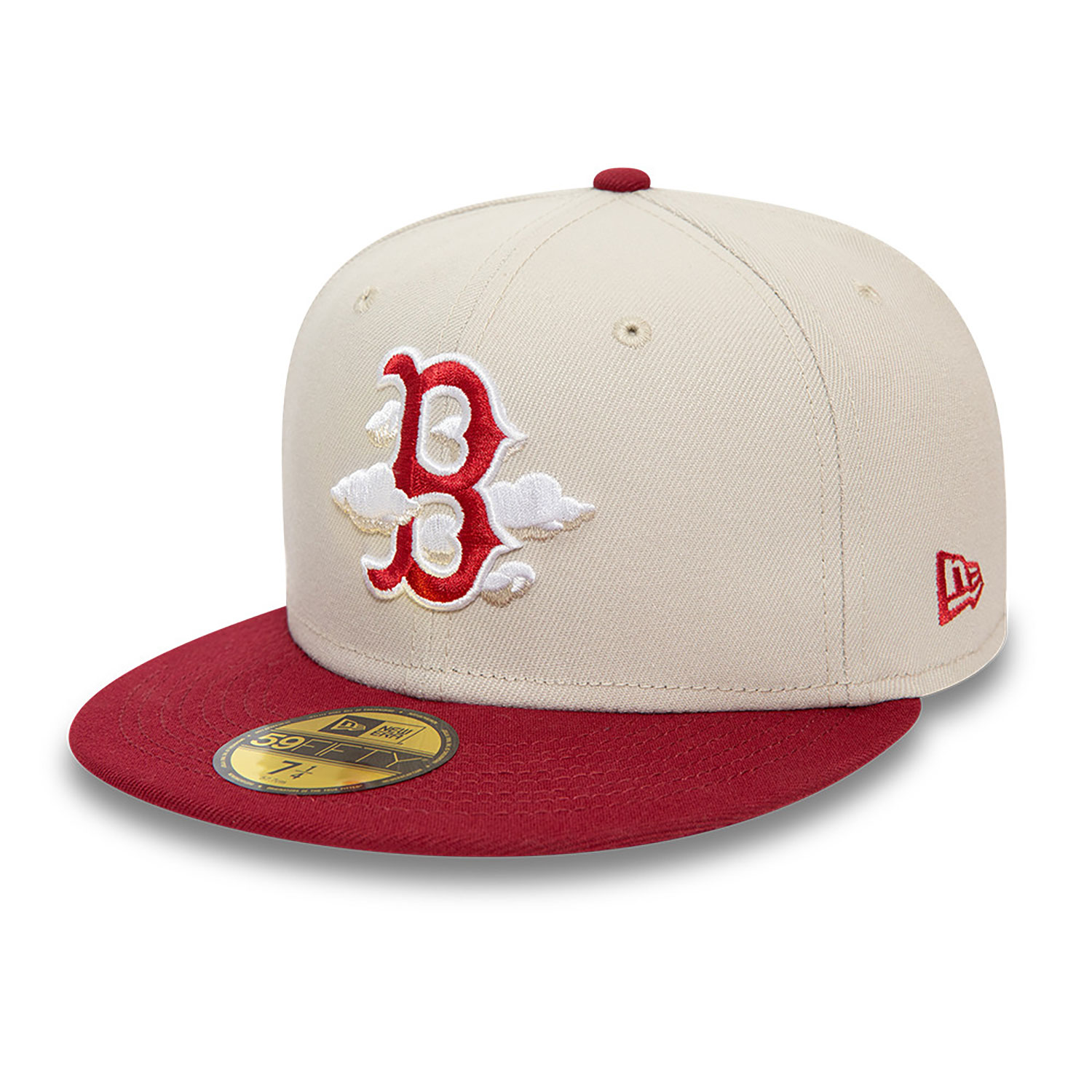 Boston Red Sox 2Tone Cloud Stone 59FIFTY Fitted Cap