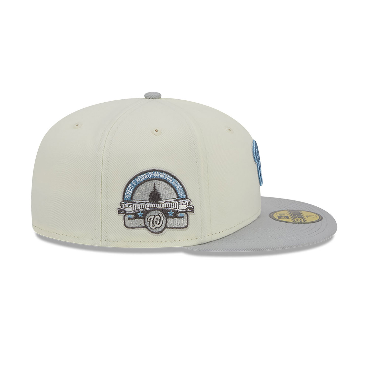 Washington Nationals City Icon Chrome White 59FIFTY Fitted Cap