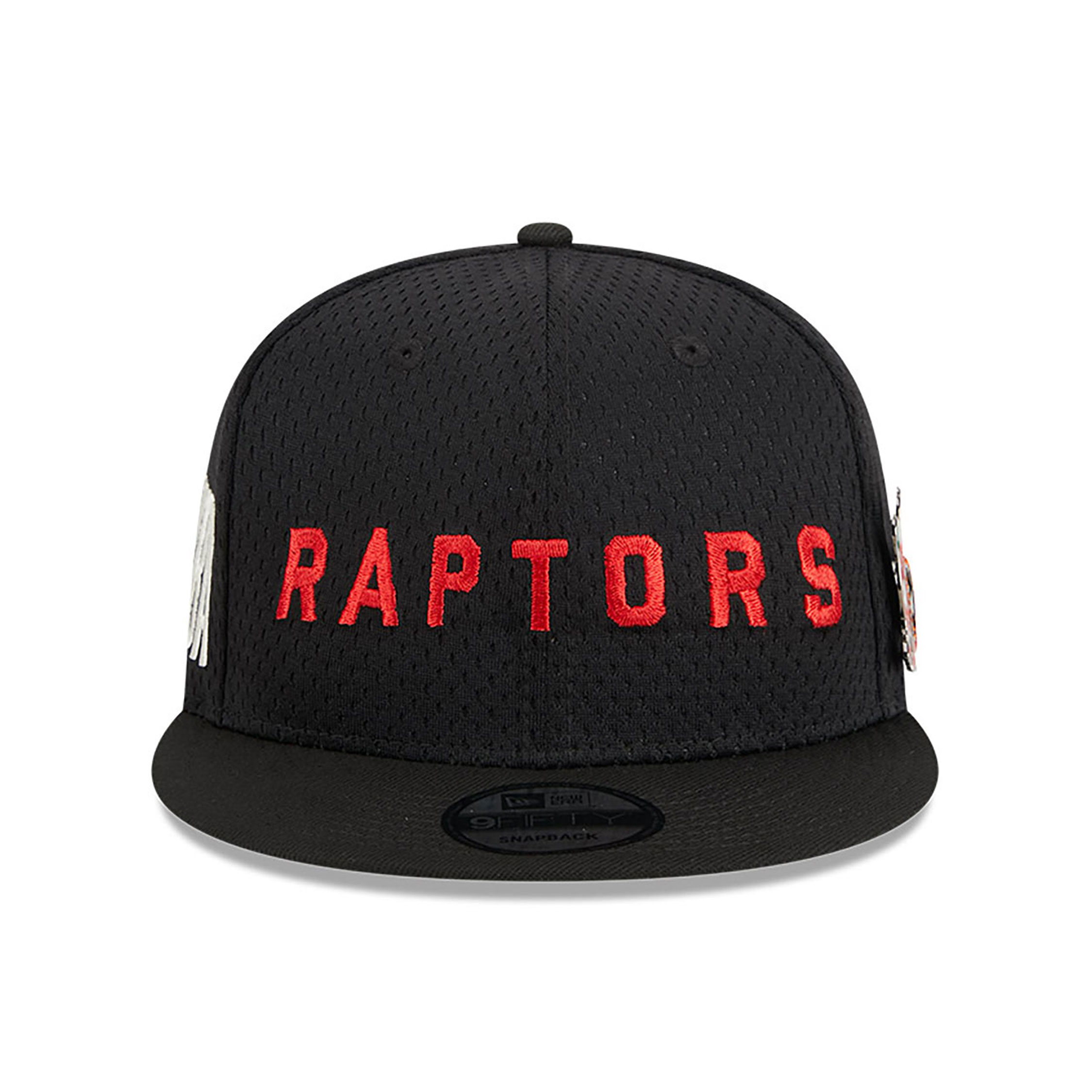 Toronto Raptors Post-Up Pin Black 9FIFTY Snapback Cap