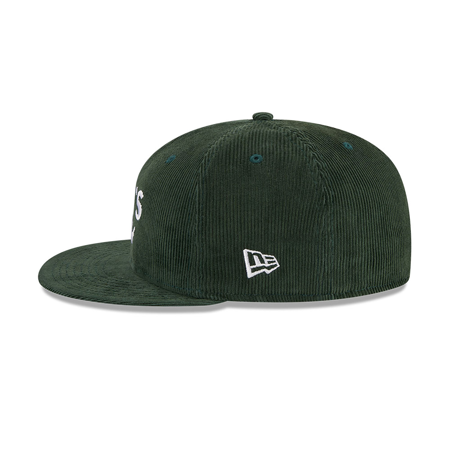 Oakland Athletics Throwback Cord Dark Green 59FIFTY Fitted Cap