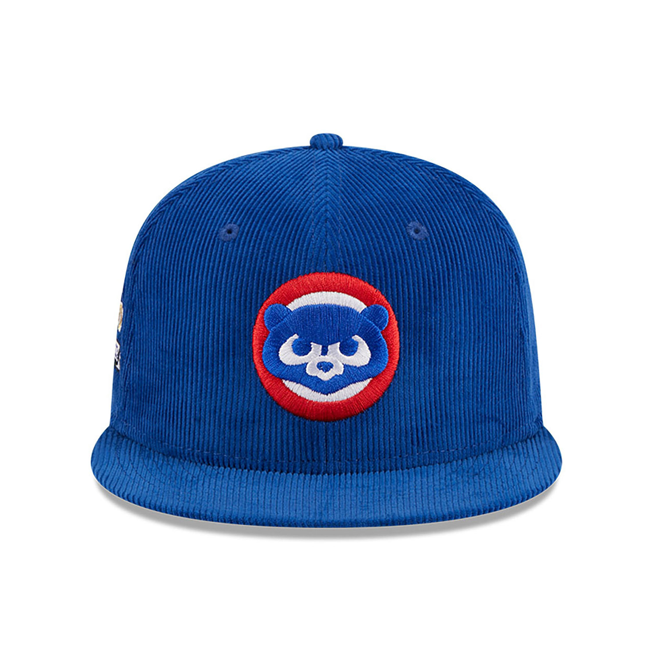 Chicago Cubs Throwback Cord Blue 59FIFTY Fitted Cap