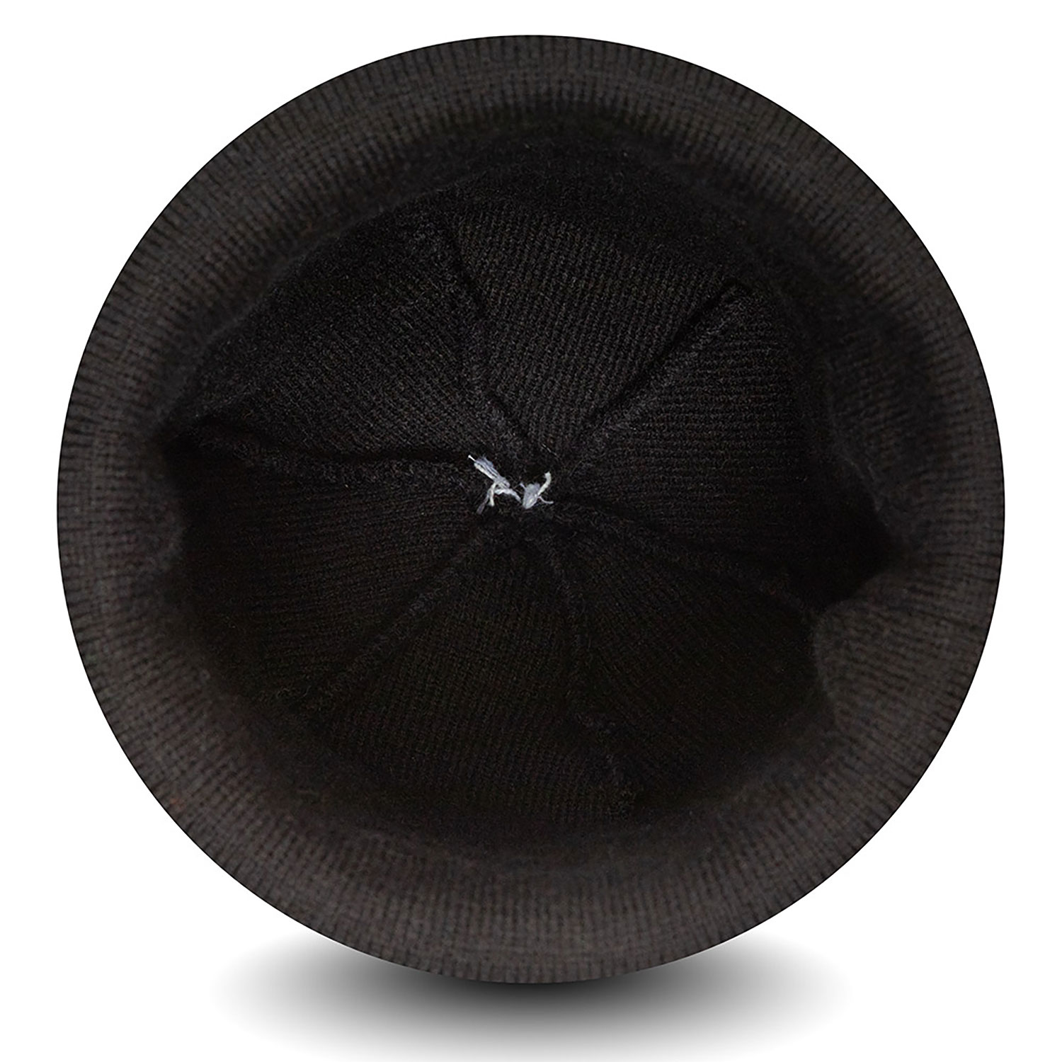 AC Milan Collegiate Black Bobble Knit Beanie Hat